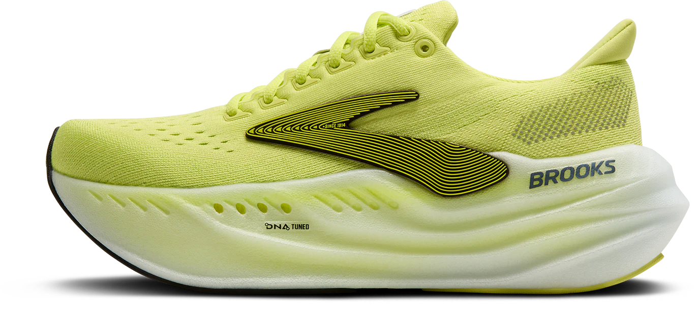 Brooks Womens Glycerin Max - Sunny Lime/Black/White - Neutral - AW25 - Image 4