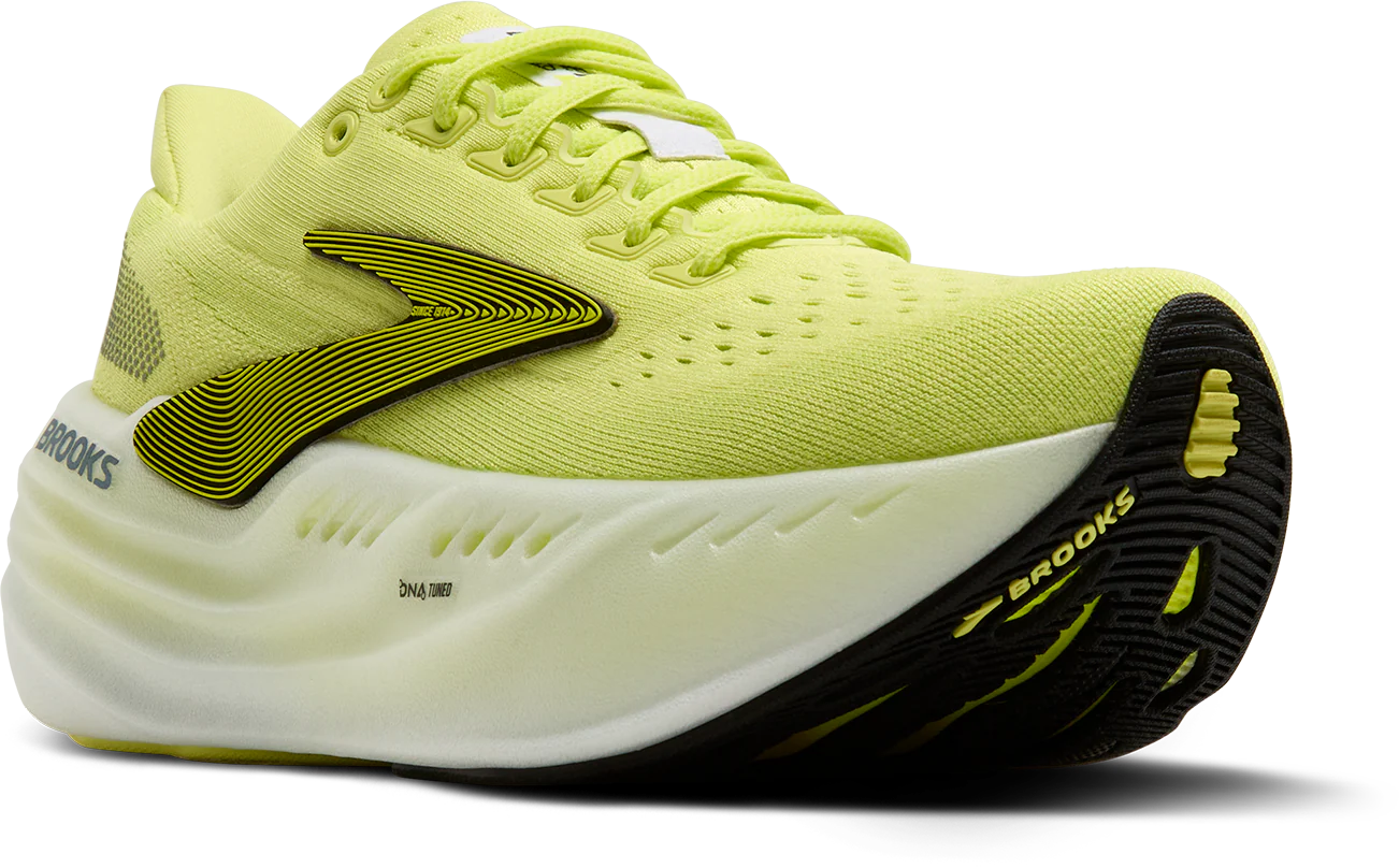 Brooks Womens Glycerin Max - Sunny Lime/Black/White - Neutral - AW25 - Image 6