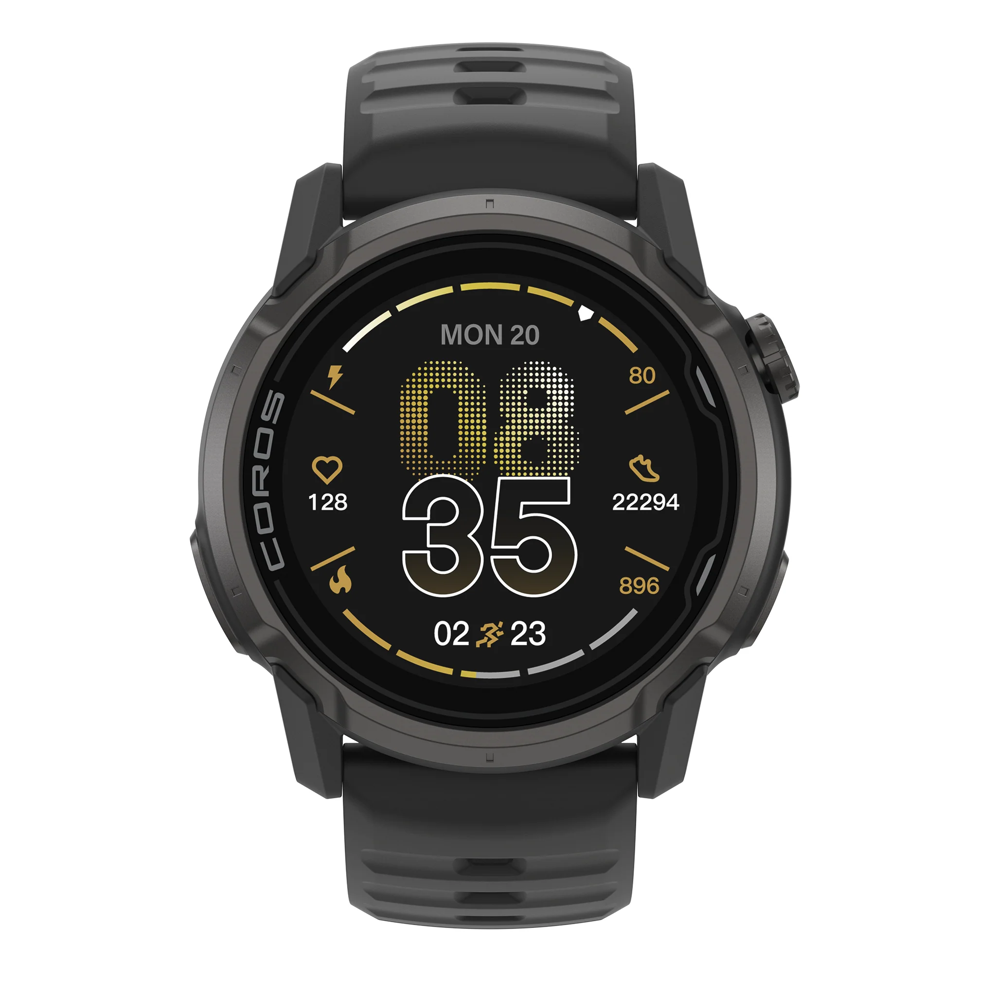 Coros Apex 4 GPS Sport Watch 46mm - One Size - Black - Unisex - Image 2