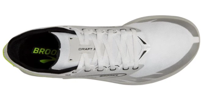 Brooks Draft XC Spikes - White/Black/Nightlife - Image 5