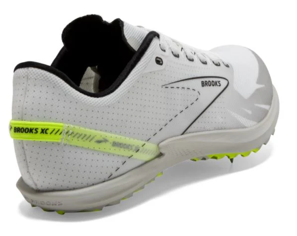 Brooks Draft XC Spikes - White/Black/Nightlife - Image 6
