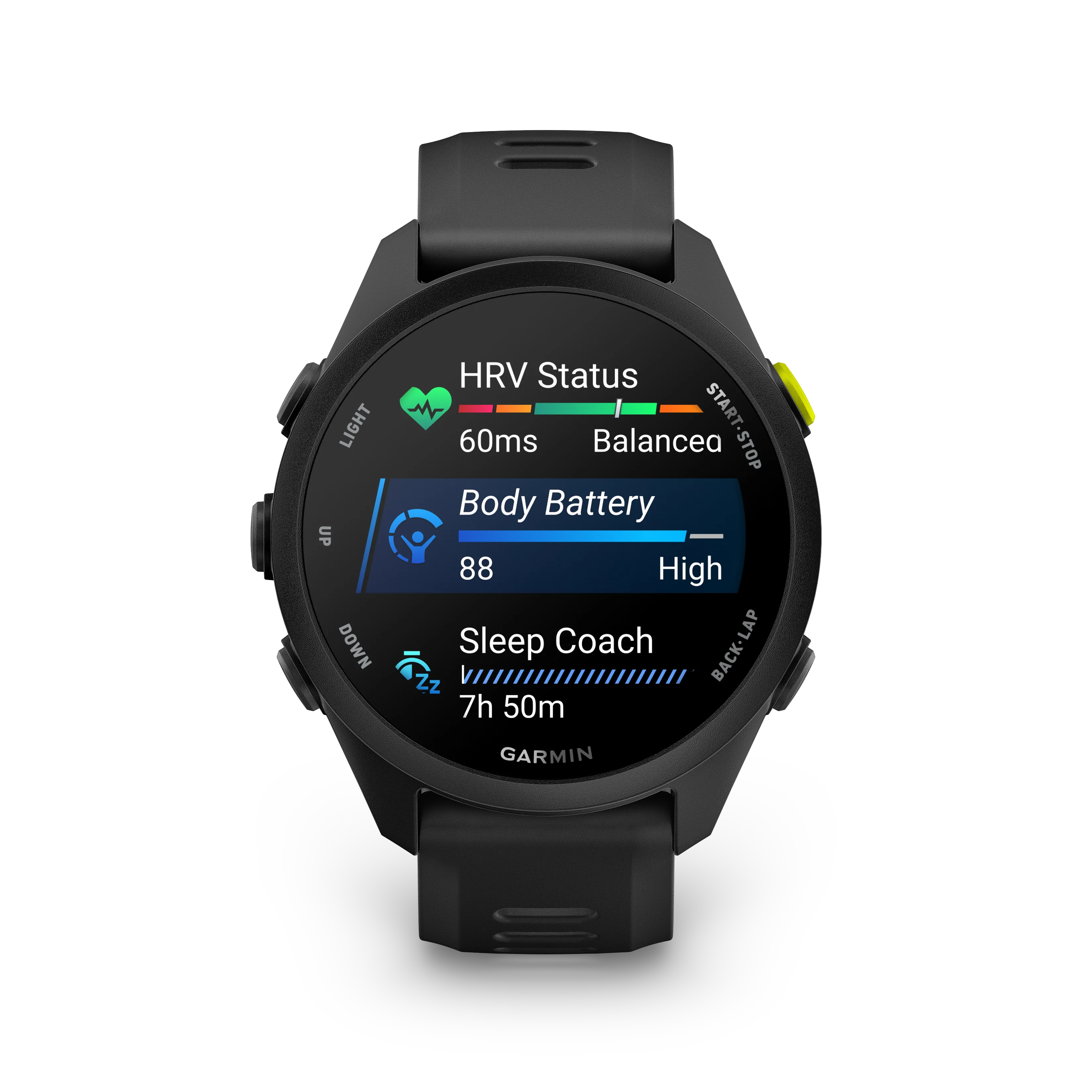 Garmin Forerunner 70 - 47mm - Black - Image 11