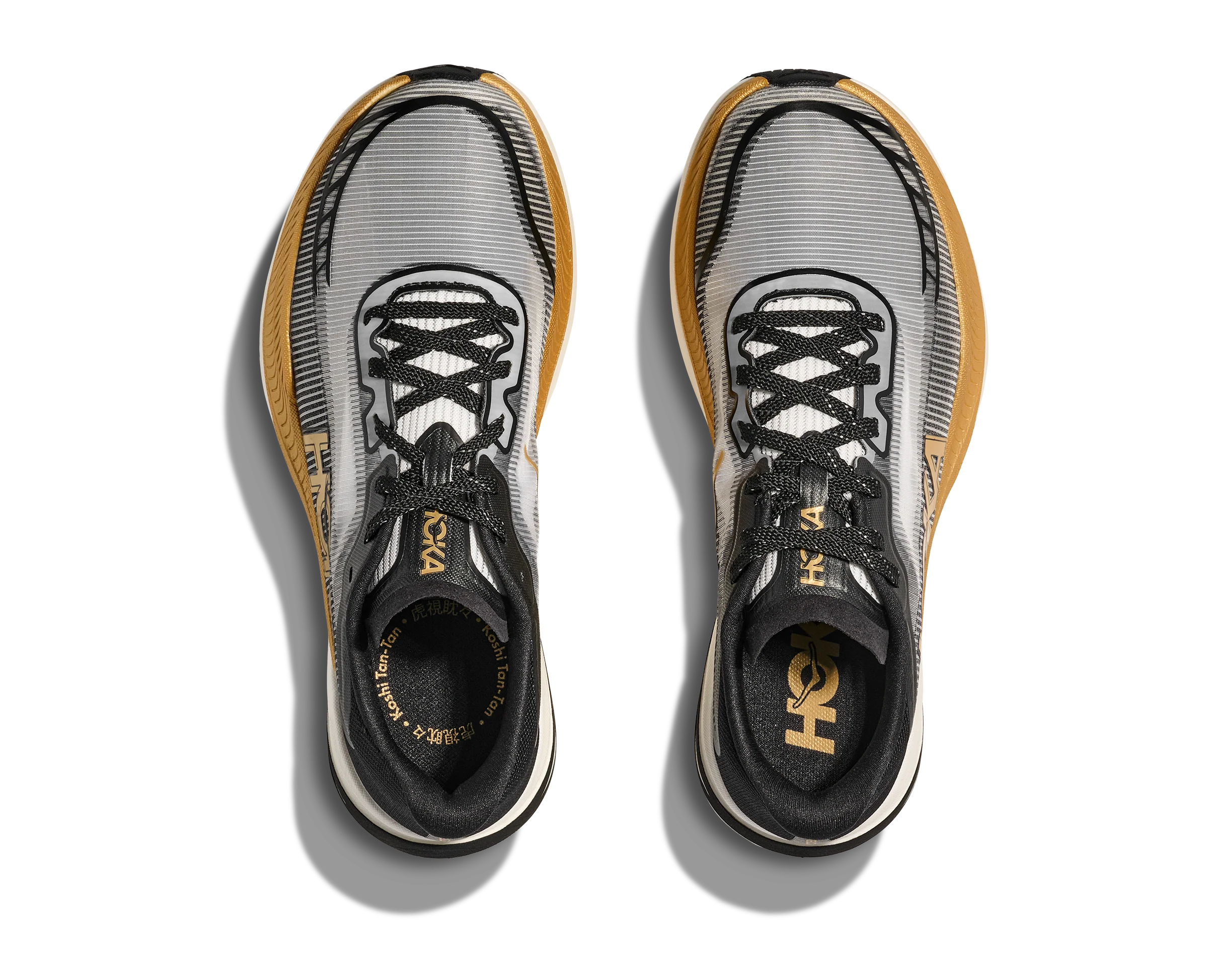Hoka Cielo X1 2.0 - Koshi Tan-Tan Black/Gold - Image 3