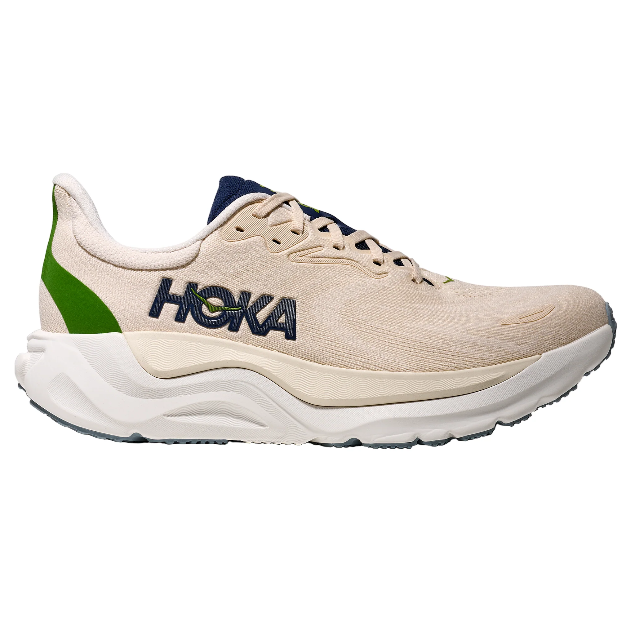 Hoka Mens Arahi 8 - Alabaster/Birch - Stability - SS26