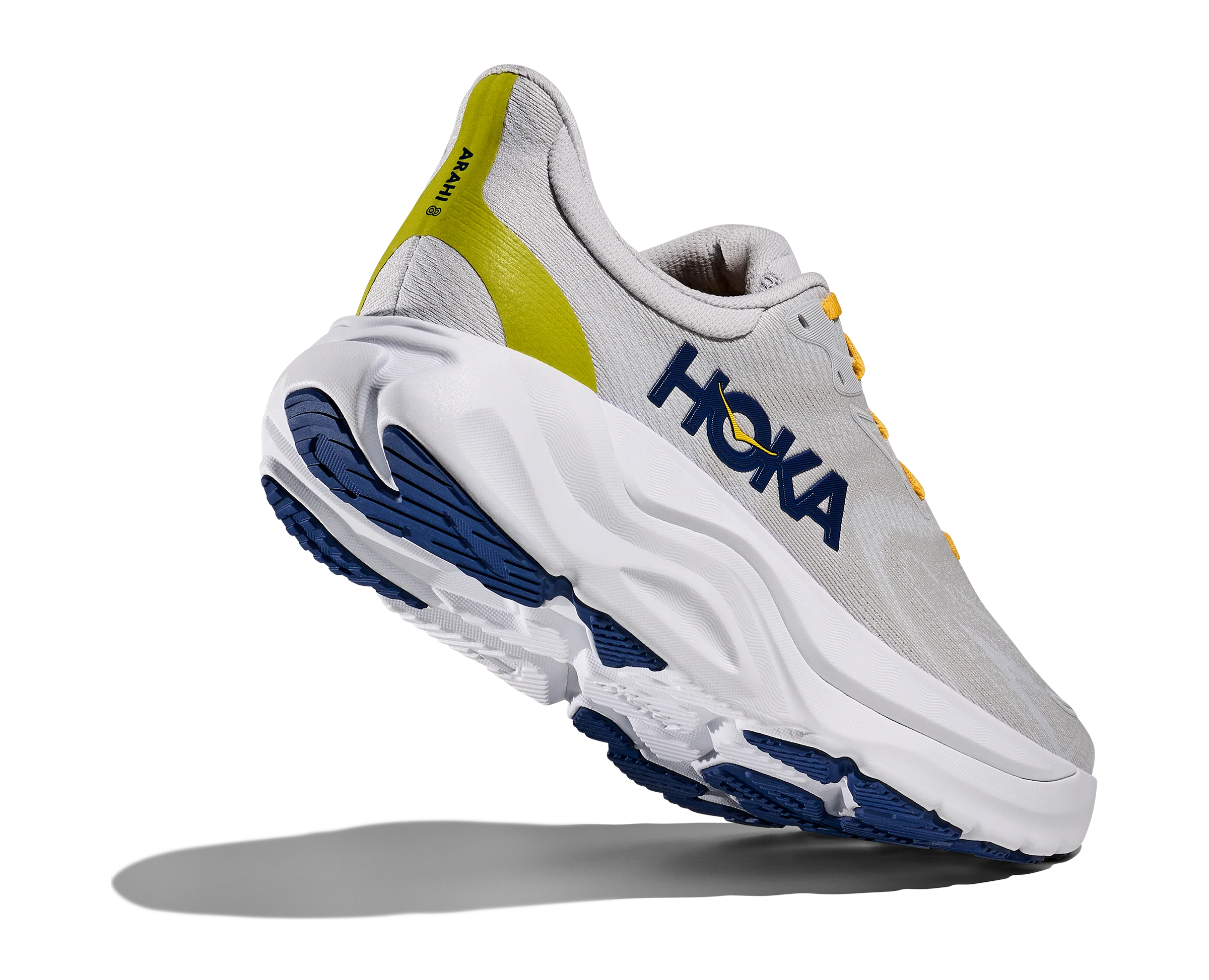 Hoka Mens Arahi 8 Wide - 2E Width - Stardust/Cosmic Grey - Stability - AW25 - Image 6