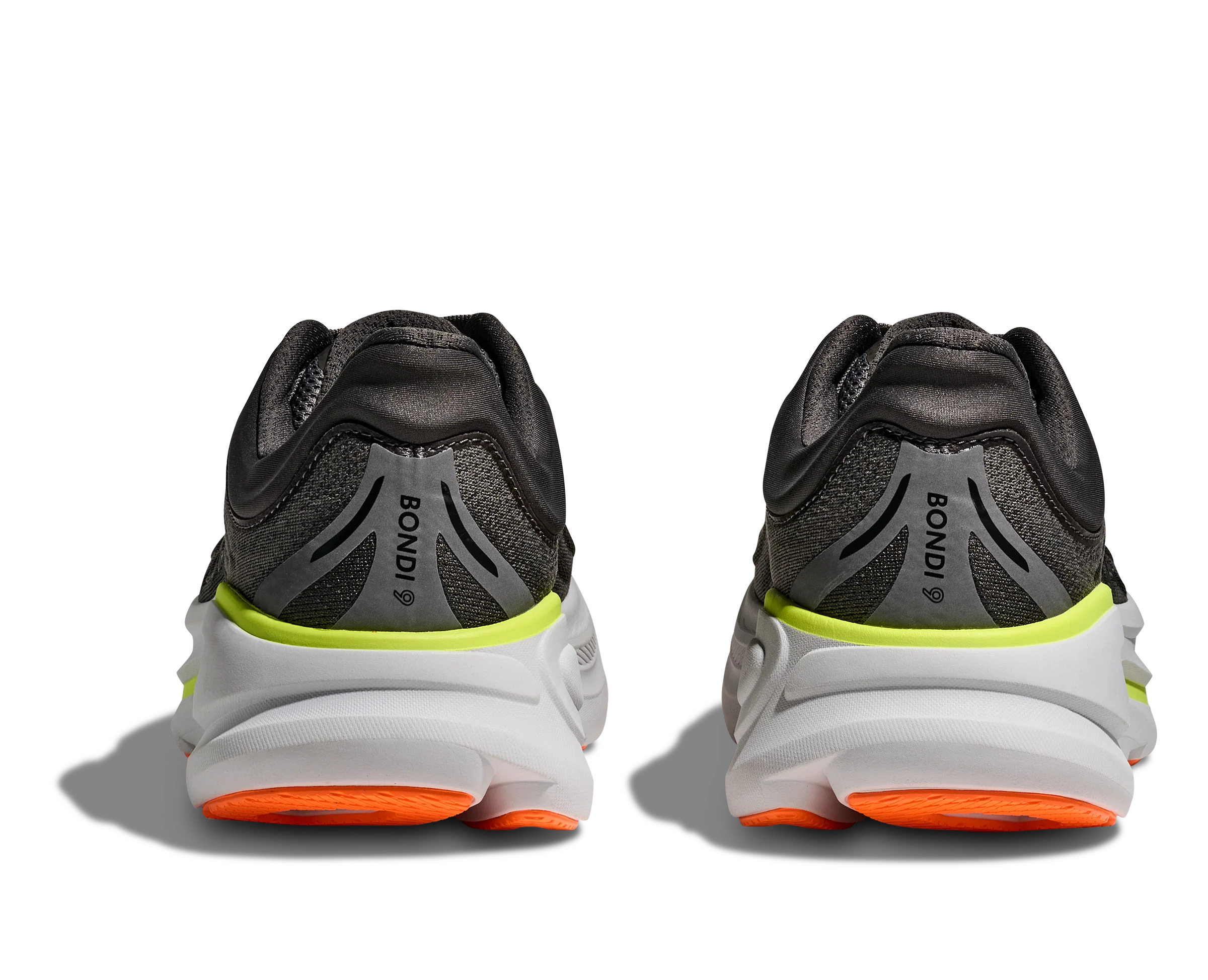 Hoka Mens Bondi 9 - Asphalt Grey/Gravel - Neutral - AW25 - Image 6