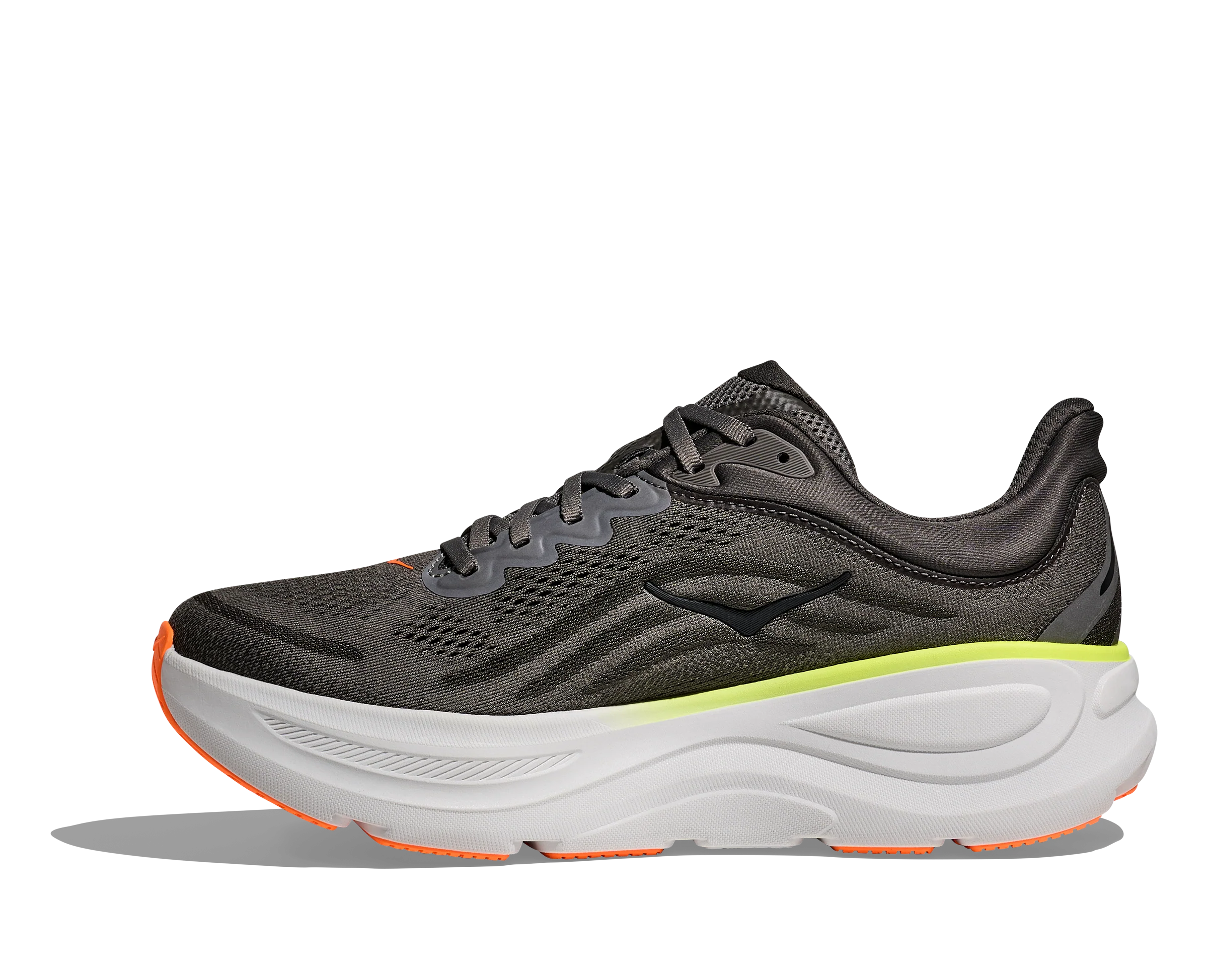 Hoka Mens Bondi 9 - Asphalt Grey/Gravel - Neutral - AW25 - Image 8