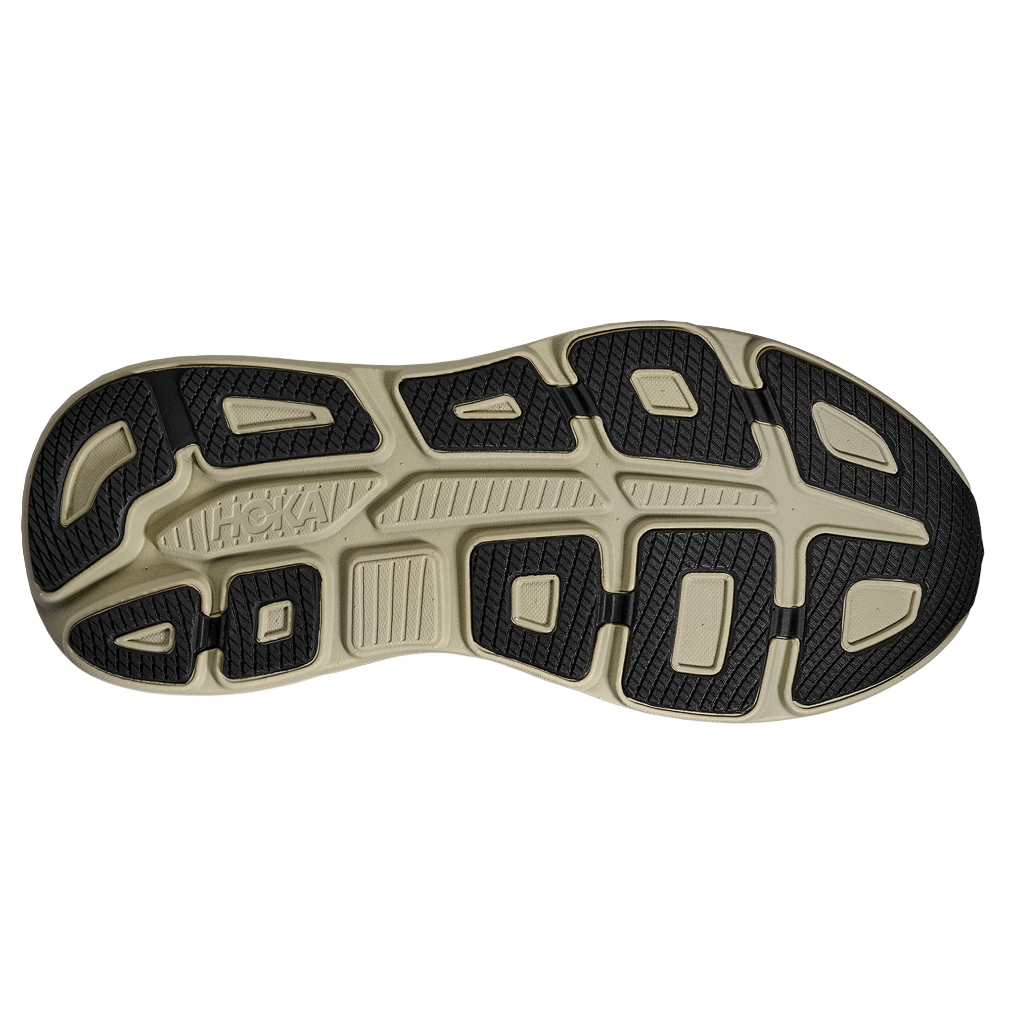 Hoka Mens Bondi 9 - Grassland/Oyster Mushroom - Neutral - AW25 - Image 2