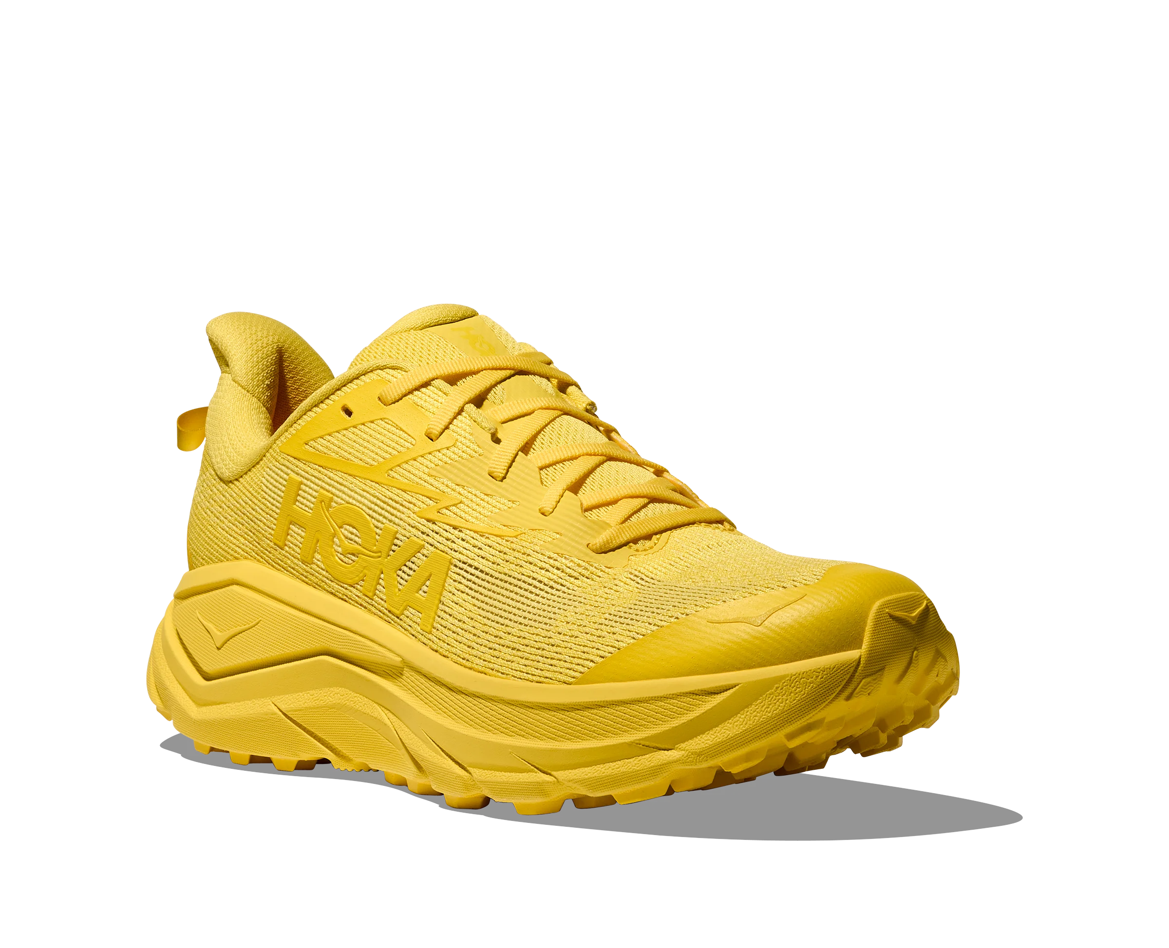 Hoka Mens Challenger 8 - Electric Lemon/Electric Lemon - Trail - SS26 - Image 7