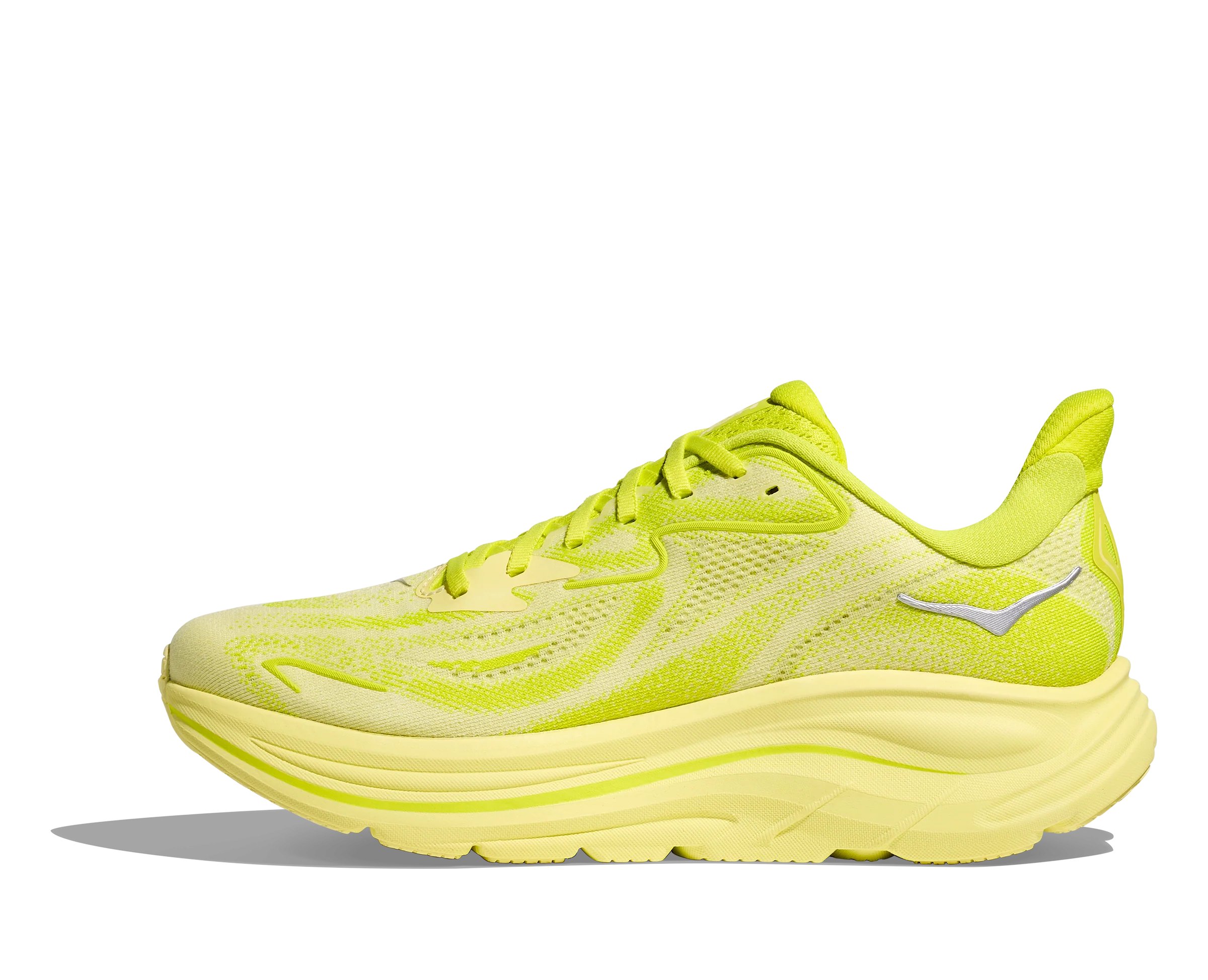 Hoka Mens Clifton 10 - Neon Hoka Citrus/Sunlight - Neutral - AW25 - Image 9
