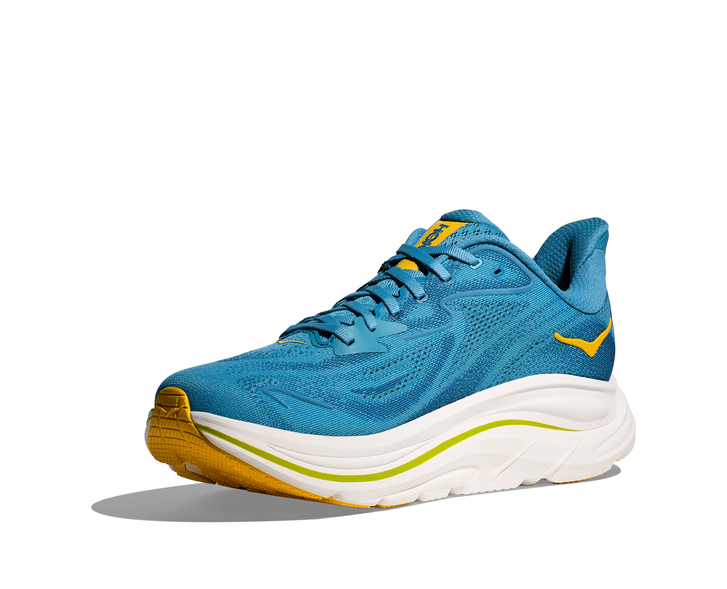 Hoka Mens Clifton 10 Wide - 2E Width - Alpine Blue/Foggy Night - Neutral - AW25 - Image 7