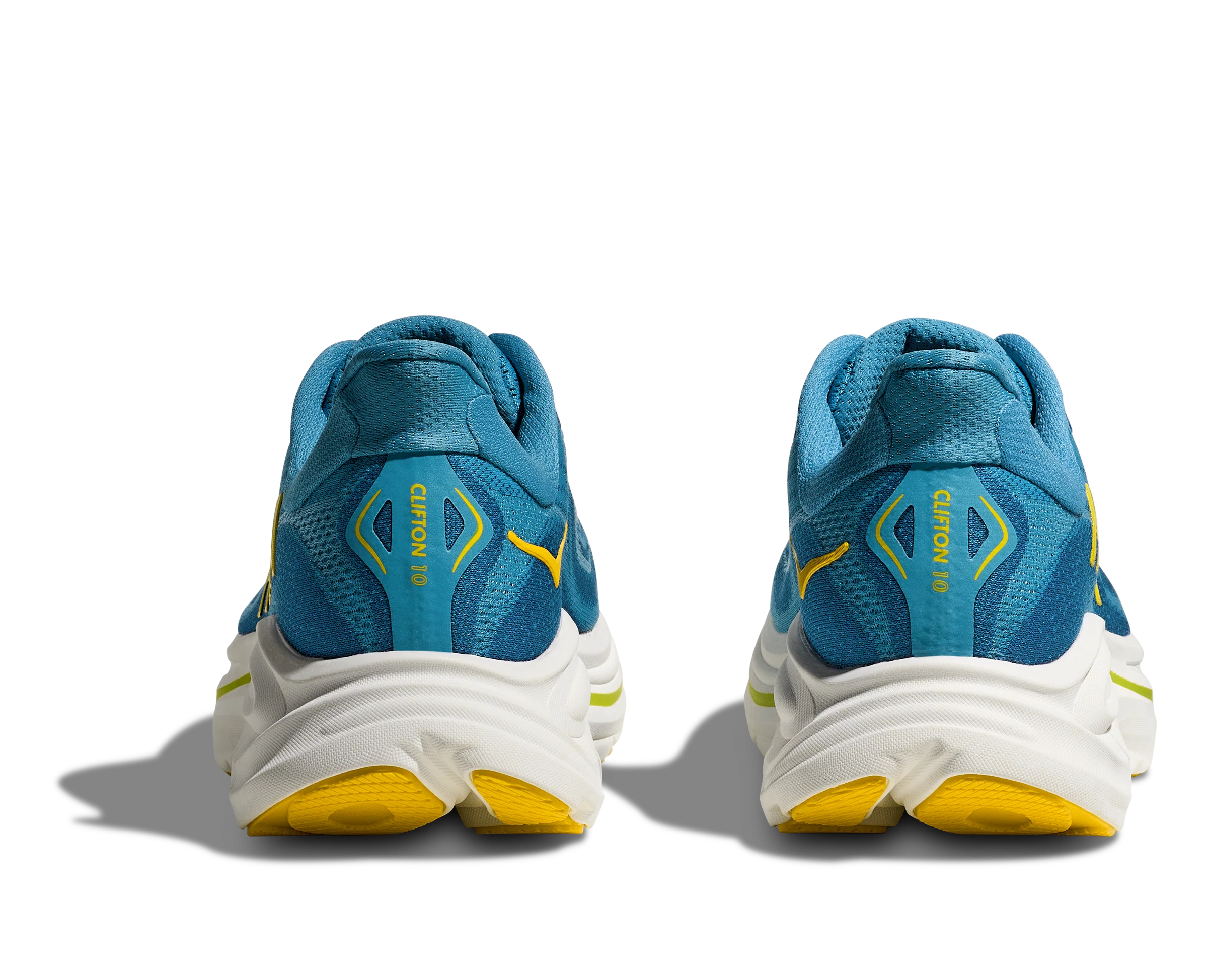 Hoka Mens Clifton 10 Wide - 2E Width - Alpine Blue/Foggy Night - Neutral - AW25 - Image 9
