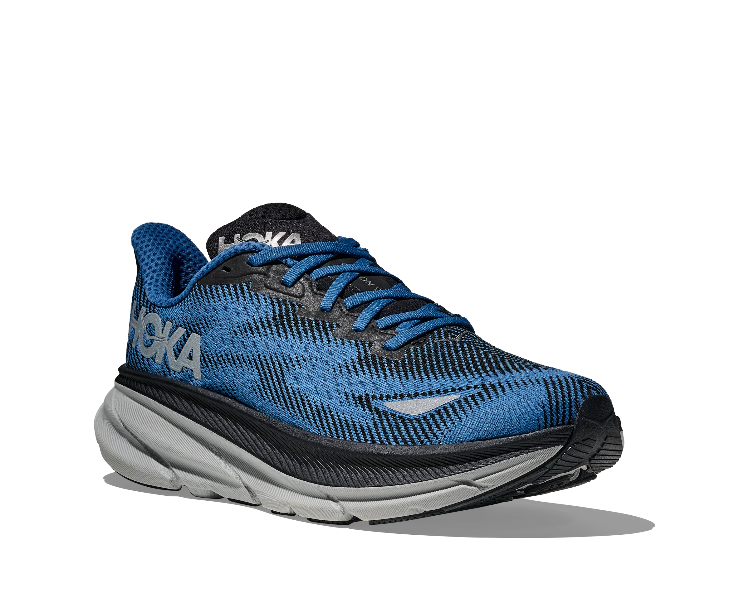 Hoka Mens Clifton 9 GTX - Black/Foggy Night - Neutral - AW25 - Image 7