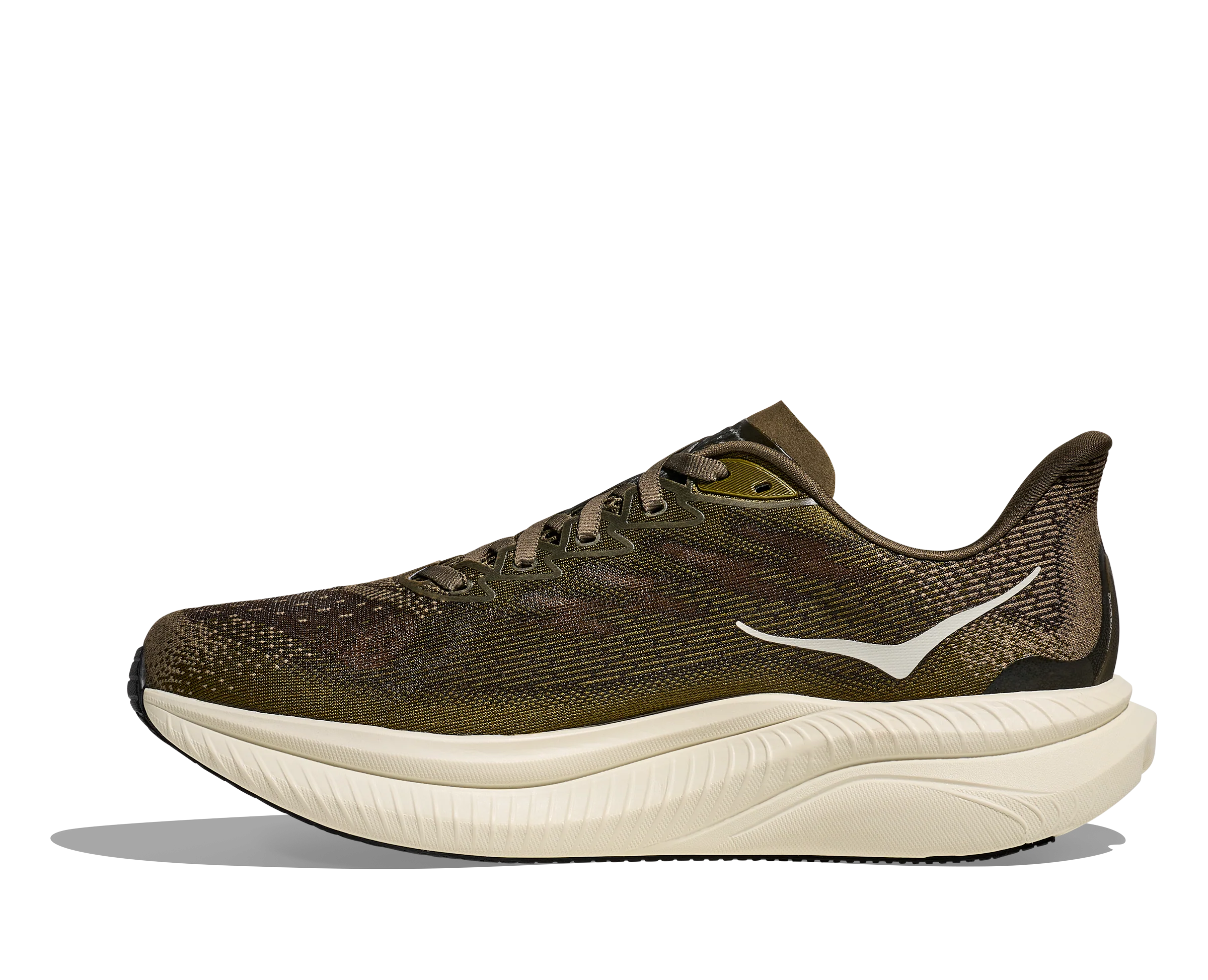 Hoka Mens Mach 6 - Antique Olive/Truffle Salt - Neutral - AW25 - Image 3