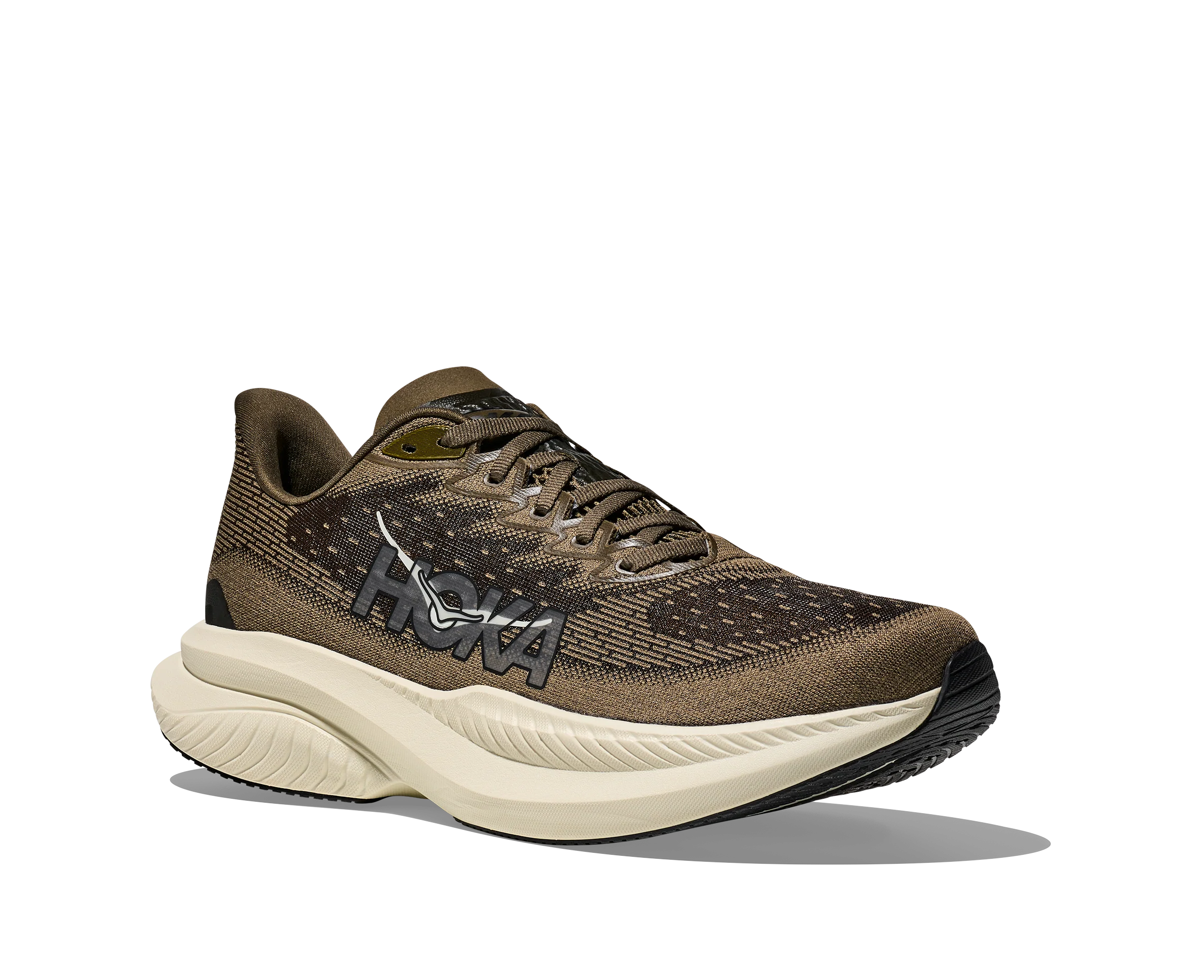 Hoka Mens Mach 6 - Antique Olive/Truffle Salt - Neutral - AW25 - Image 6