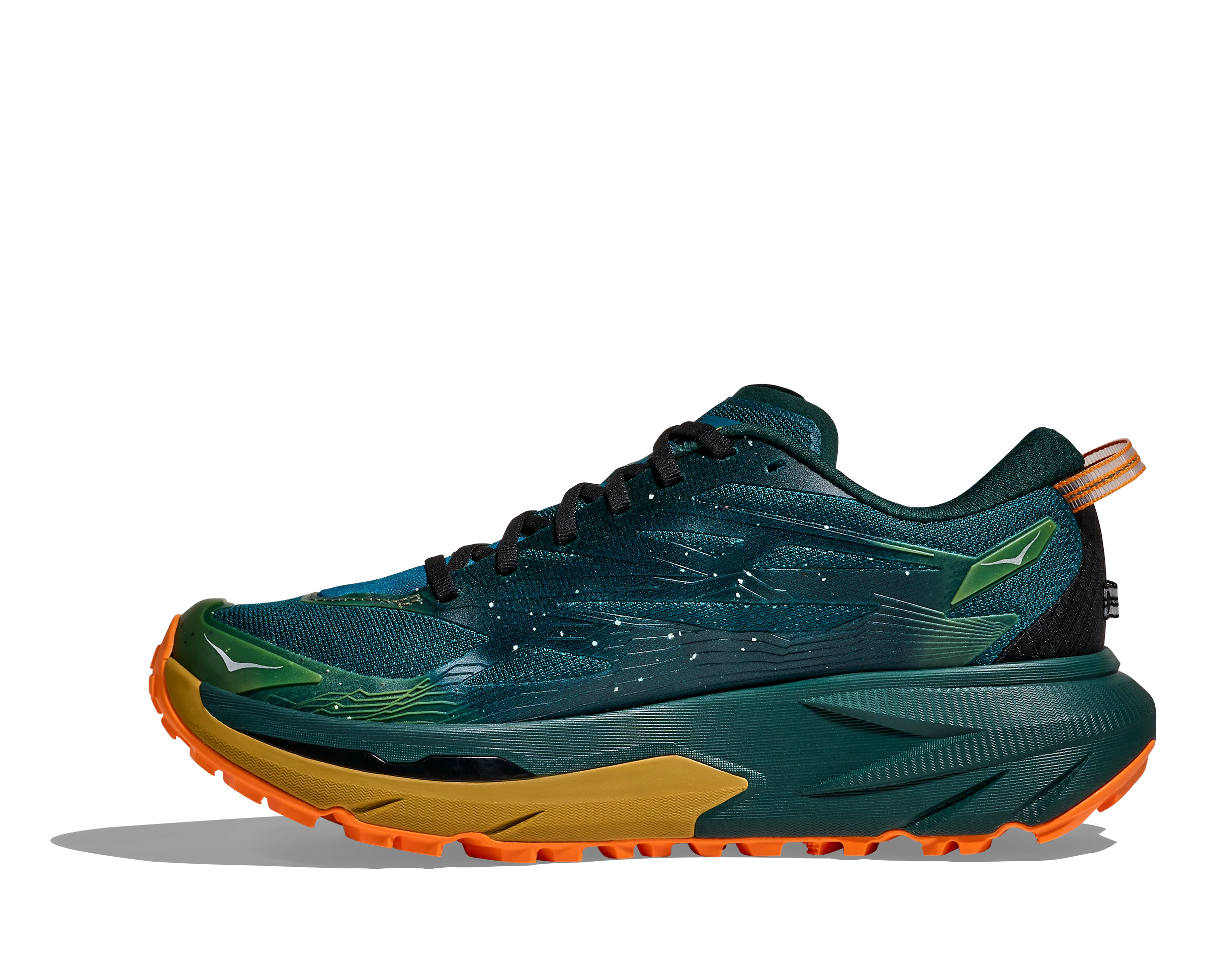 Hoka Mens Mafate 5 - Tidal Wave/Mustard Seed - Trail - SS26 - Image 8