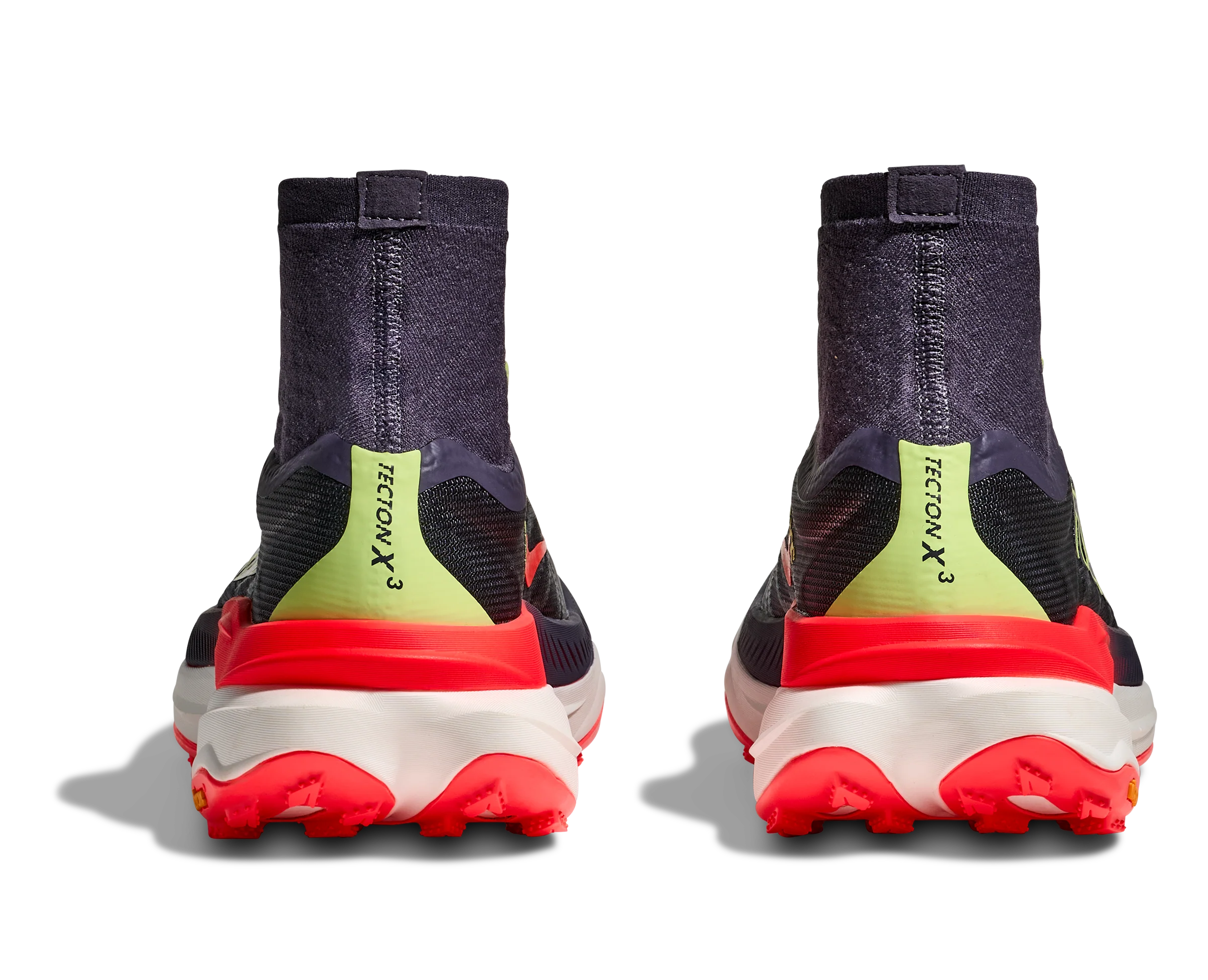 Hoka Mens Tecton X 3 - Squid Ink/Neon Flame - Trail - SS26 - Image 5