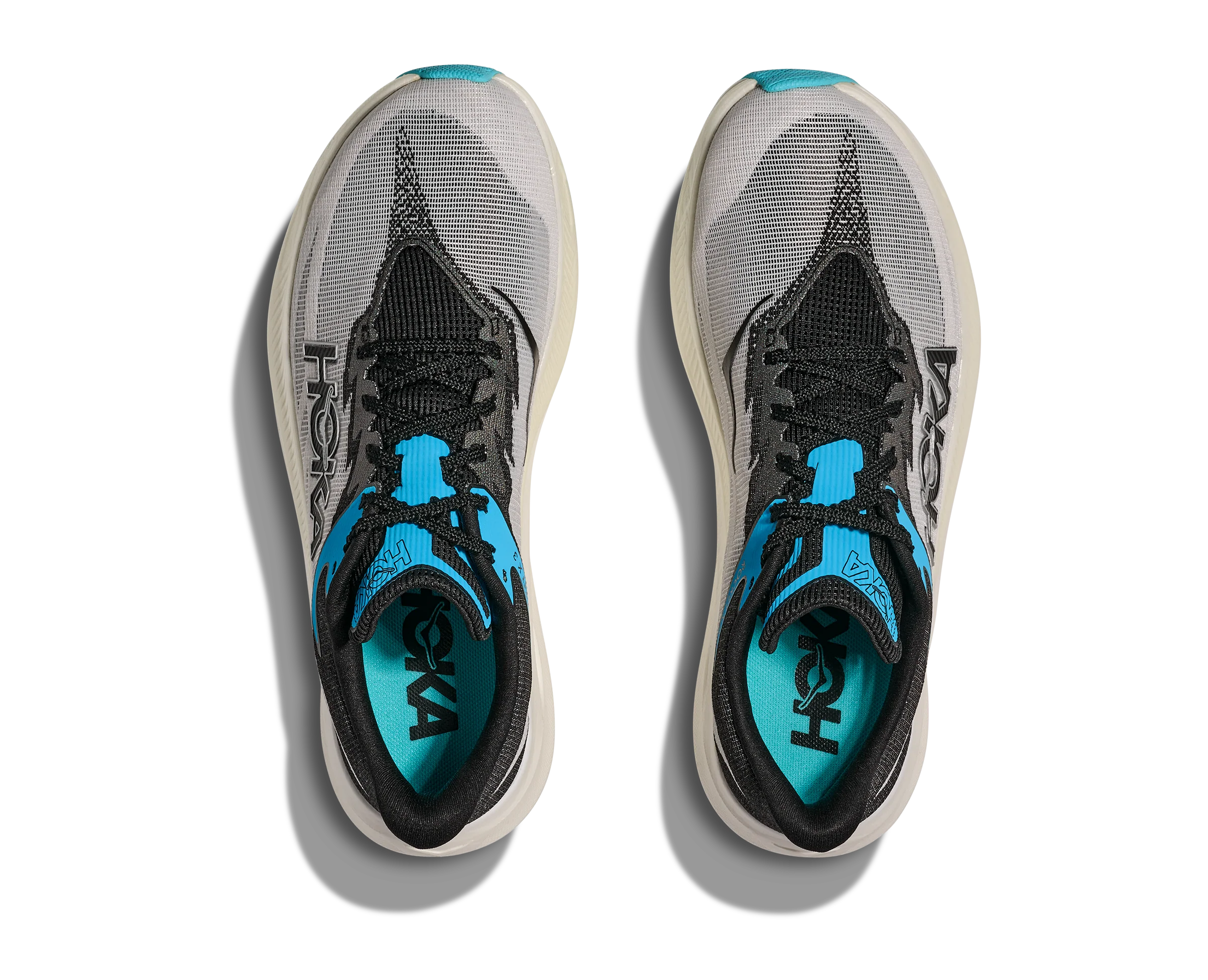 Hoka Unisex Rocket X 3 - White/Black - Neutral - AW25 - Image 4