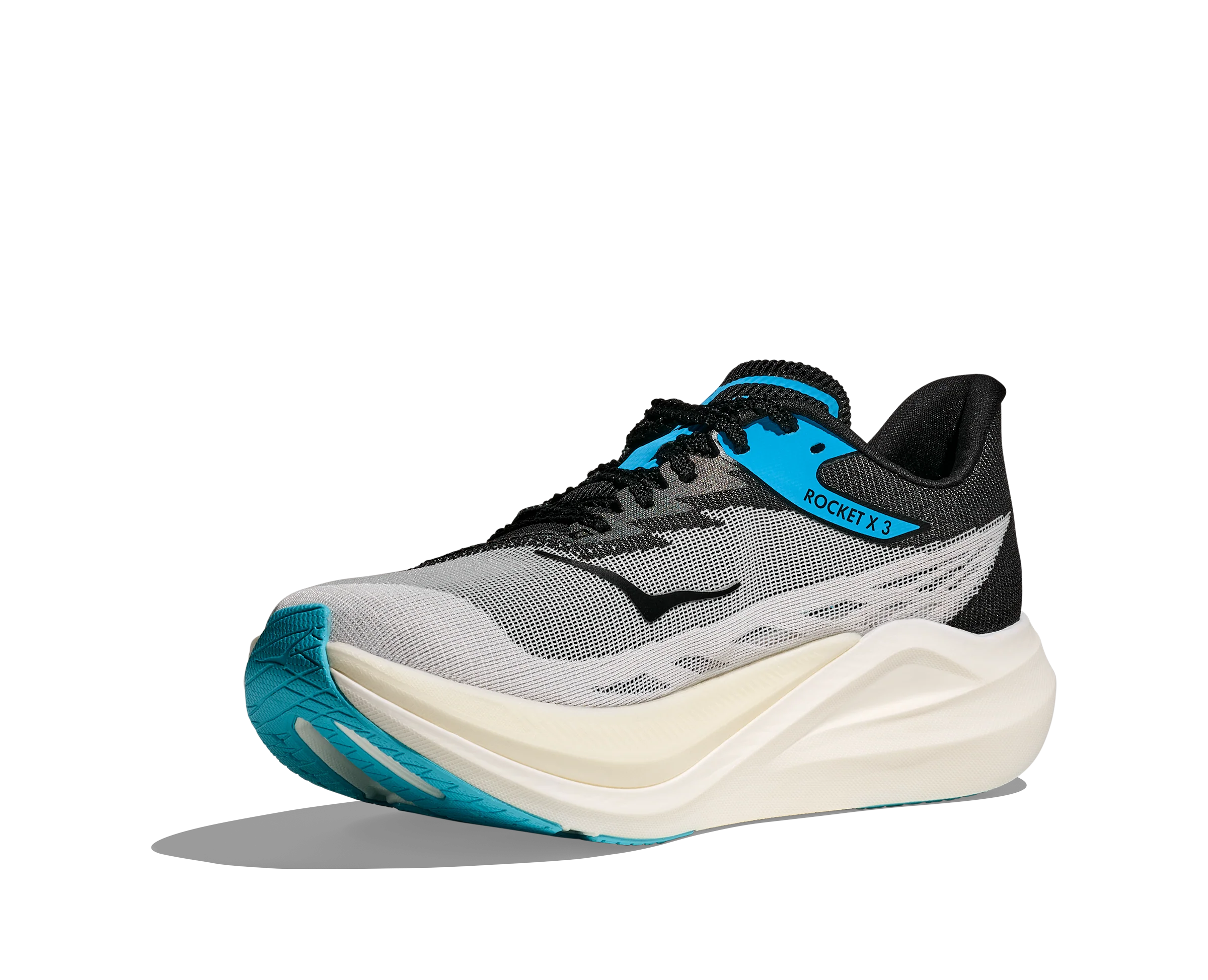 Hoka Unisex Rocket X 3 - White/Black - Neutral - AW25 - Image 6