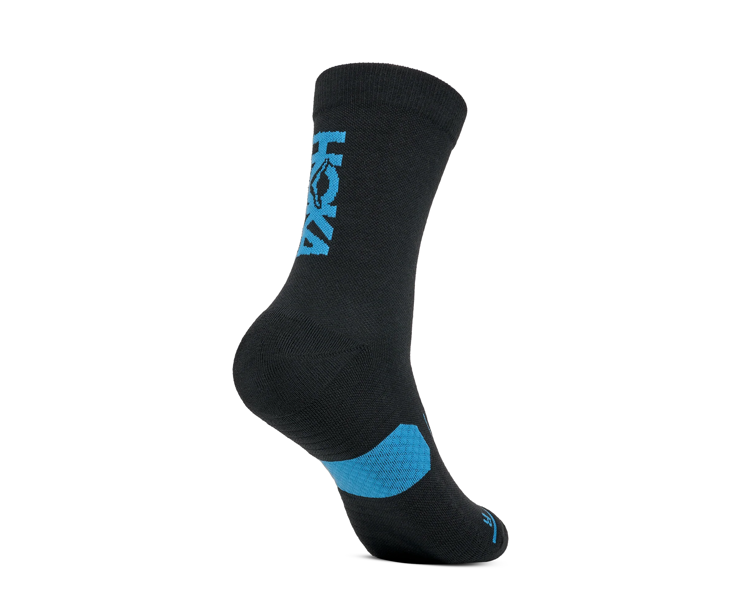 Hoka Unisex GPX Crew Run Sock - Black - Image 4