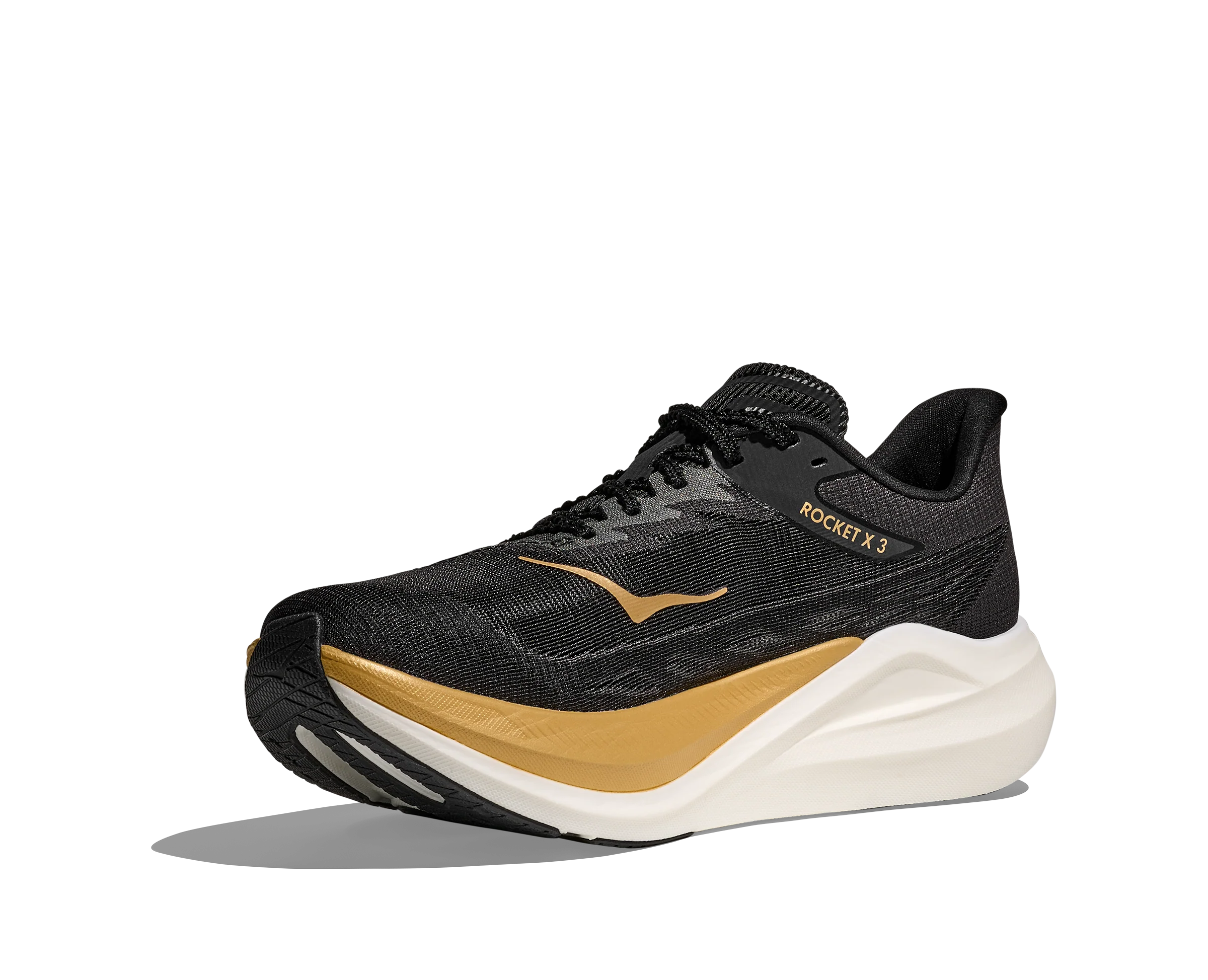 Hoka Unisex Rocket X 3 - Koshi Tan-Tan Black/Gold - Neutral - SS26 - Image 4
