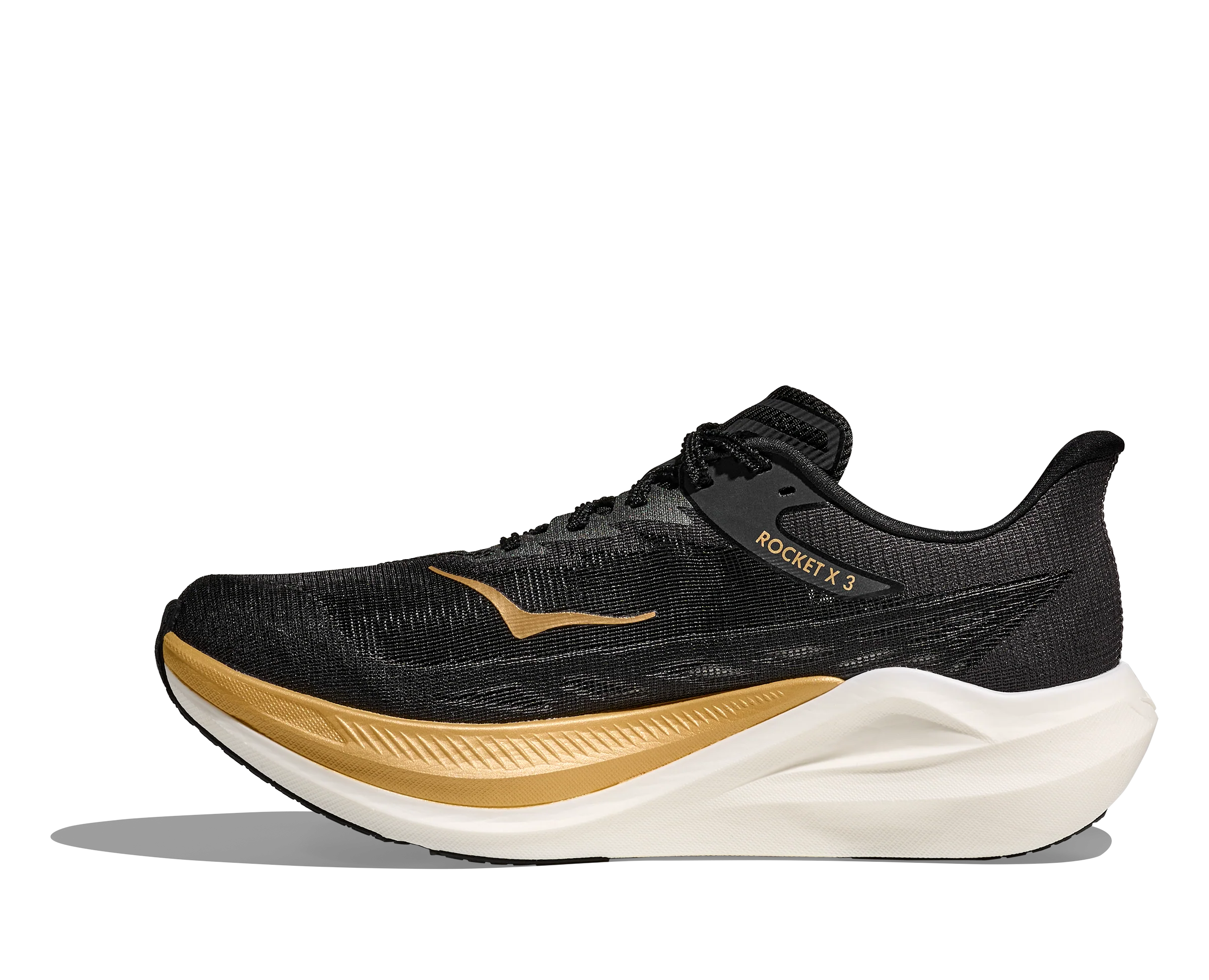 Hoka Unisex Rocket X 3 - Koshi Tan-Tan Black/Gold - Neutral - SS26 - Image 9