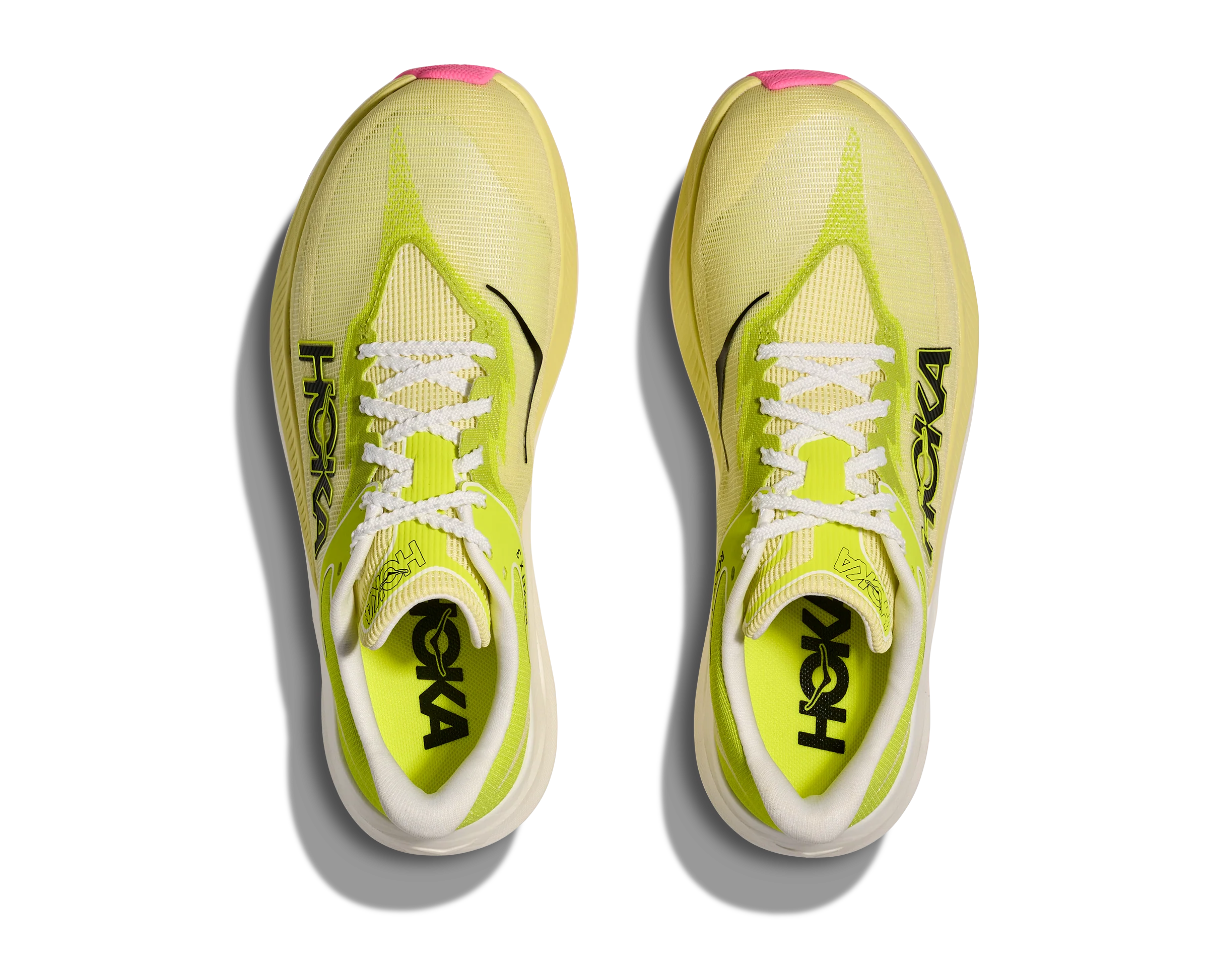 Hoka Unisex Rocket X 3 - Sunlight/Neon Hoka Citrus - Neutral - AW25 - Image 4