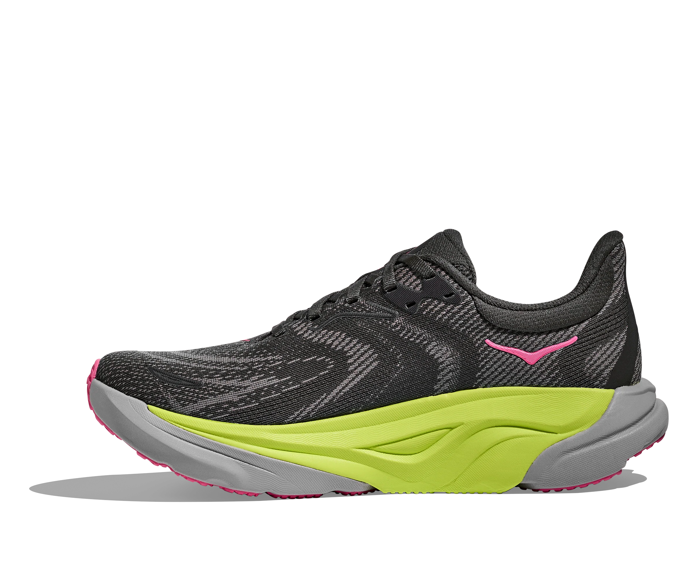 Hoka Womens Arahi 8 - Charcoal Grey/Grey Skies - Stability - AW25 - Image 3