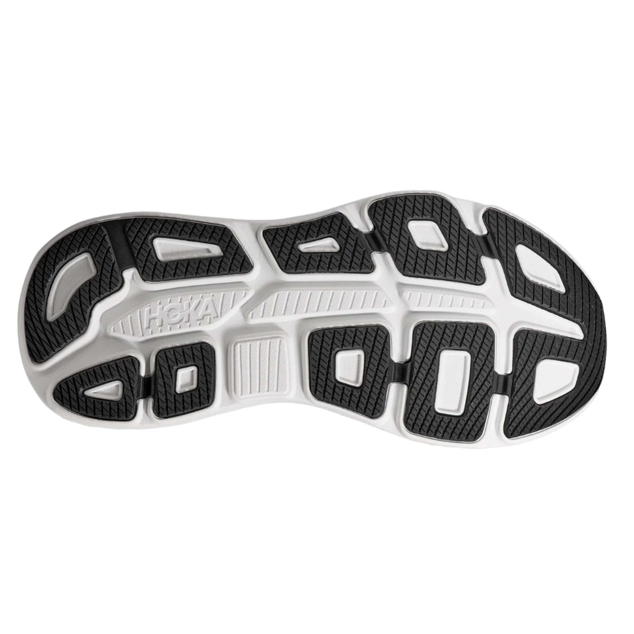 Hoka Womens Bondi 9 - Black/White - Neutral - AW25 - Image 2