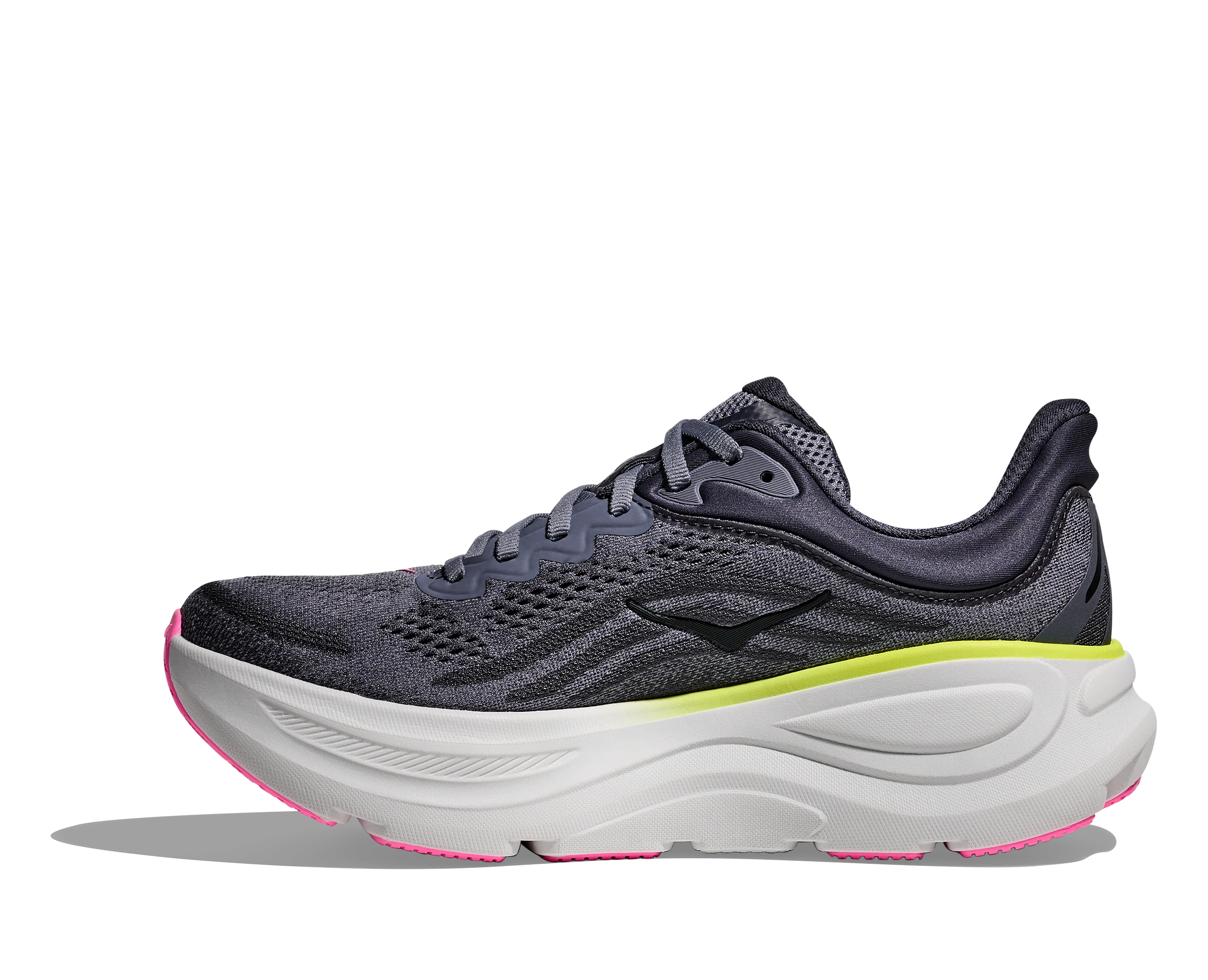 Hoka Womens Bondi 9 - Charcoal Grey/Grey Skies - Neutral - AW25 - Image 3