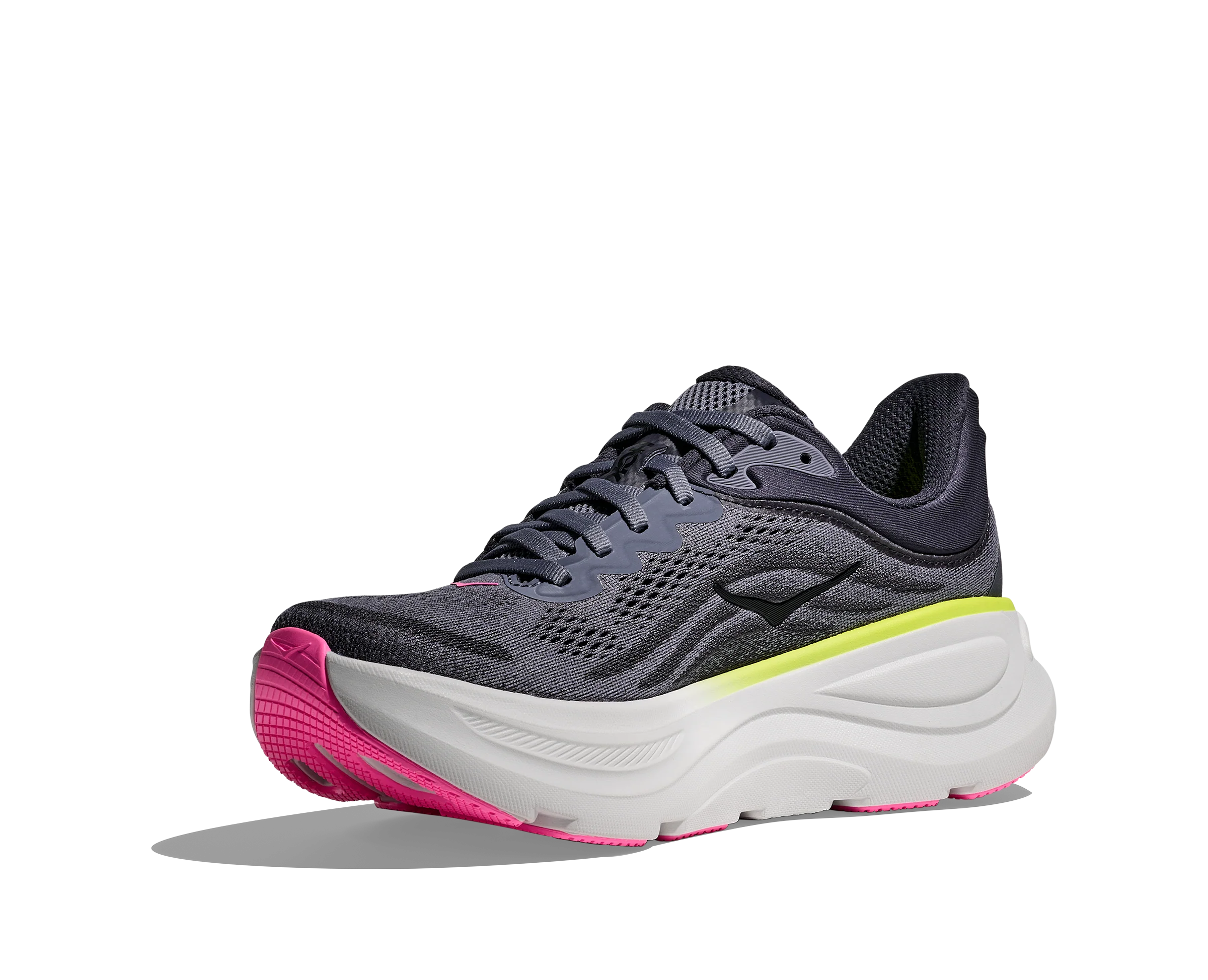 Hoka Womens Bondi 9 - Charcoal Grey/Grey Skies - Neutral - AW25 - Image 5