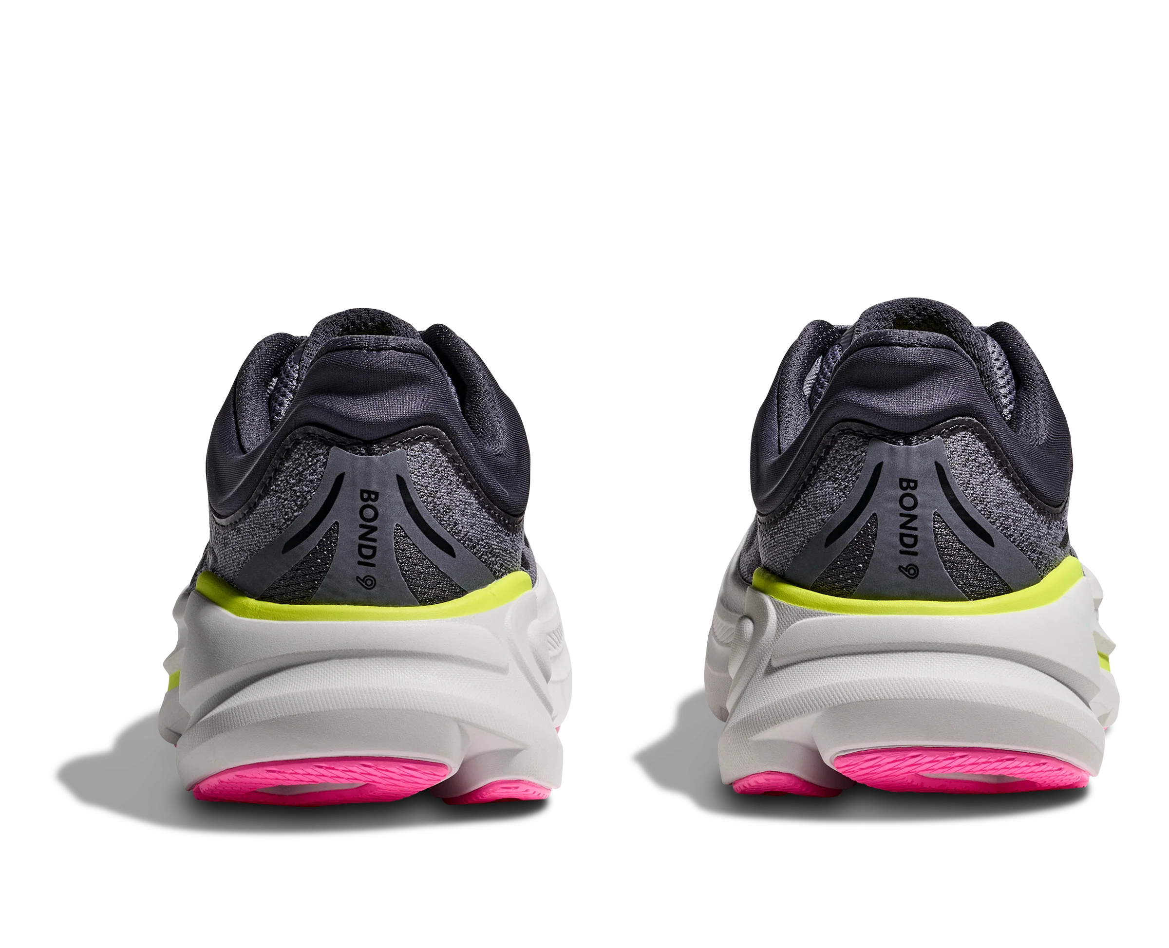 Hoka Womens Bondi 9 - Charcoal Grey/Grey Skies - Neutral - AW25 - Image 7