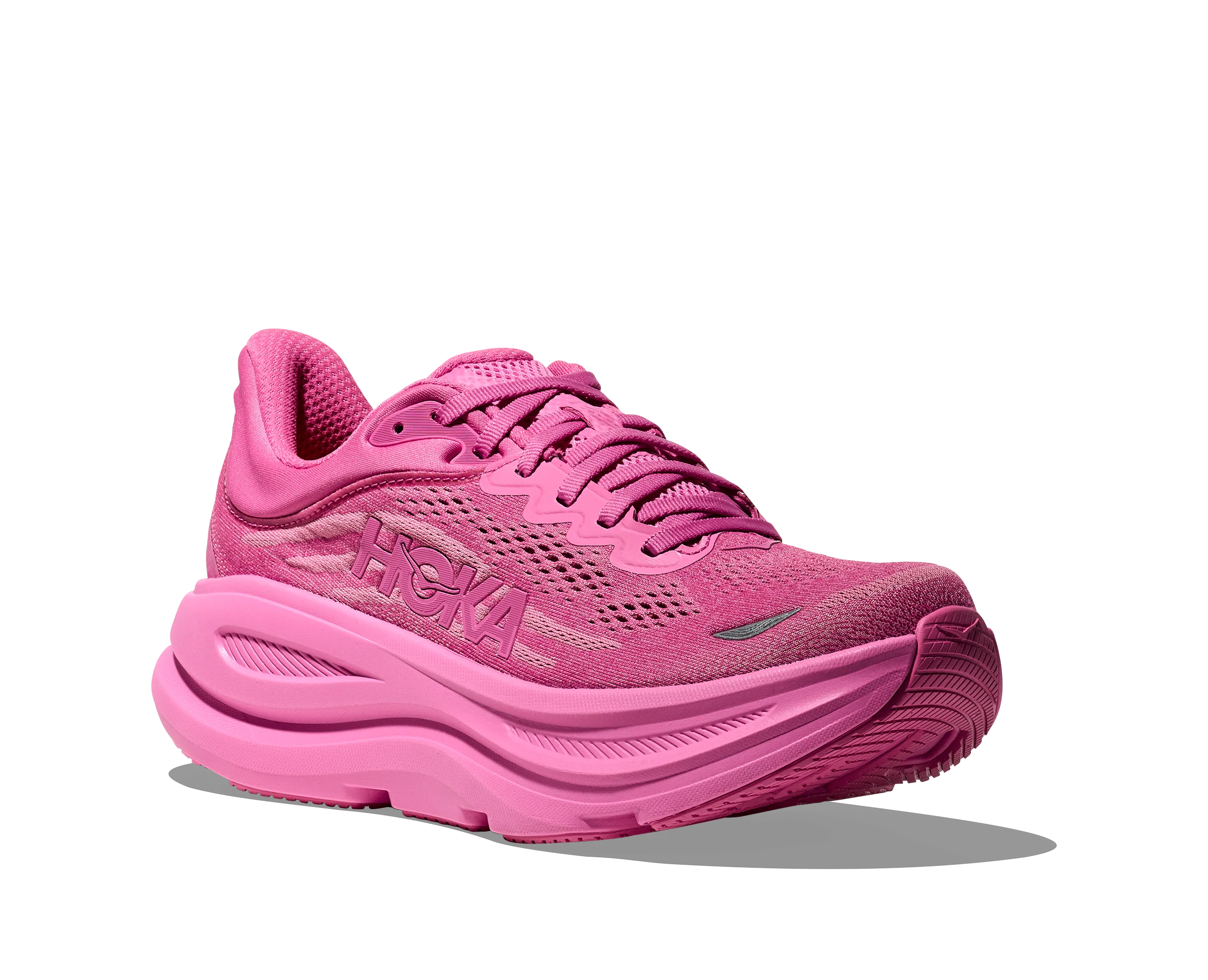 Hoka Womens Bondi 9 - Crabapple/Crabapple - Neutral - SS26 - Image 5