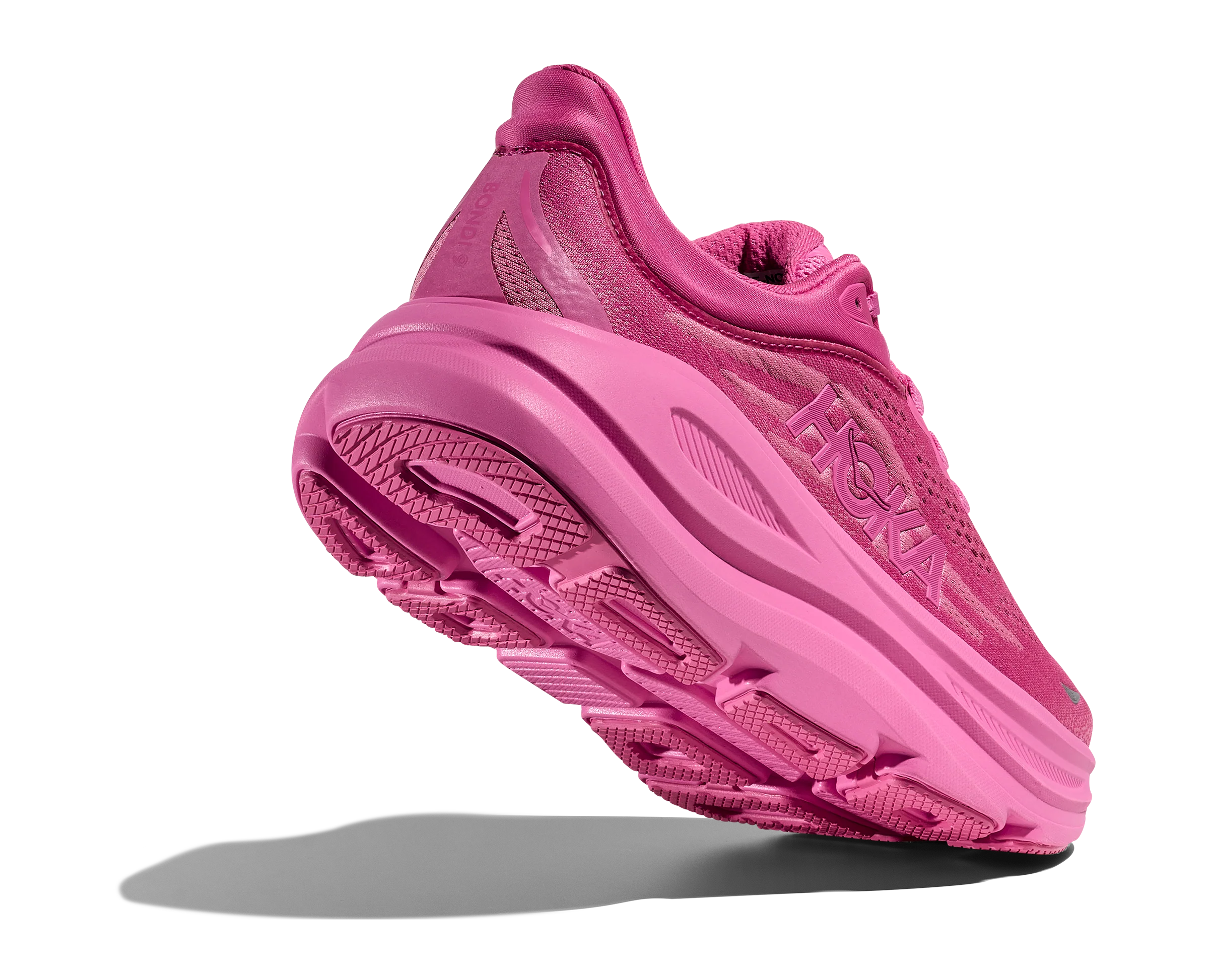 Hoka Womens Bondi 9 - Crabapple/Crabapple - Neutral - SS26 - Image 7