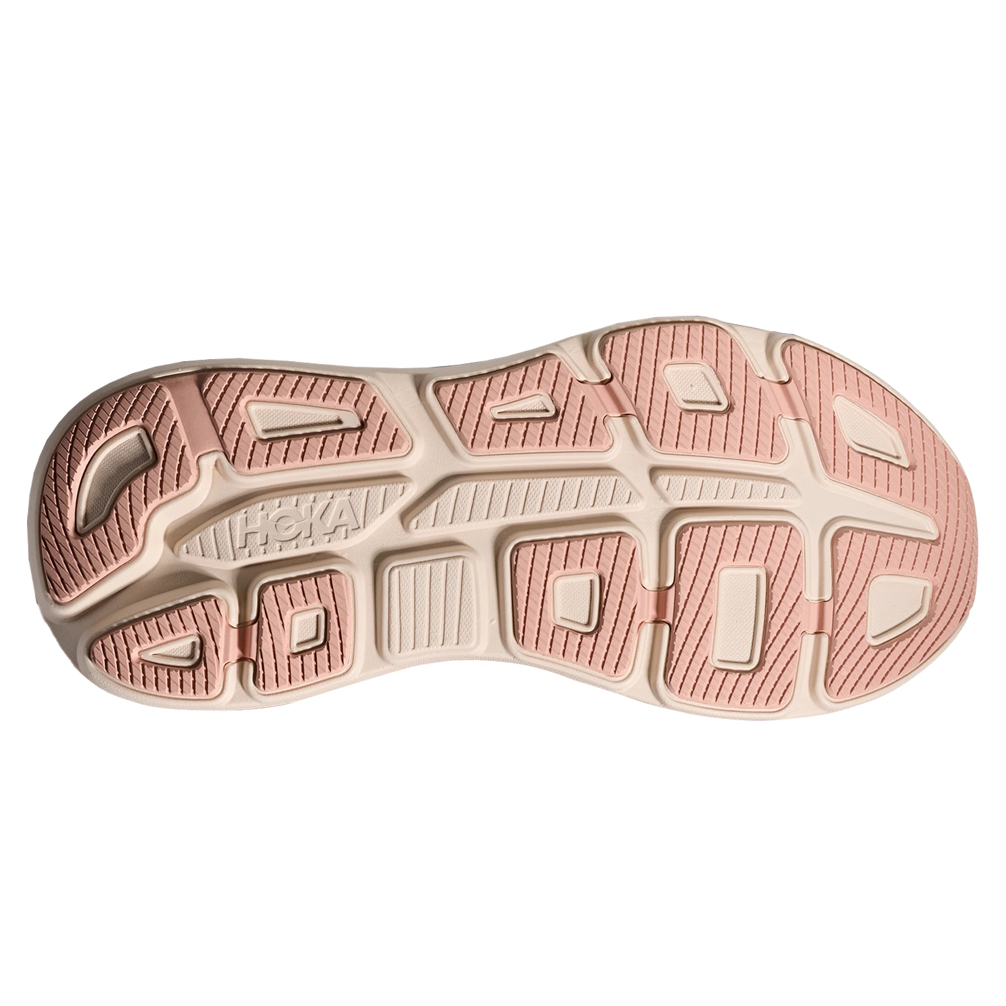 Hoka Womens Bondi 9 - Rose Latte/Rose Cream - Neutral - AW25 - Image 2
