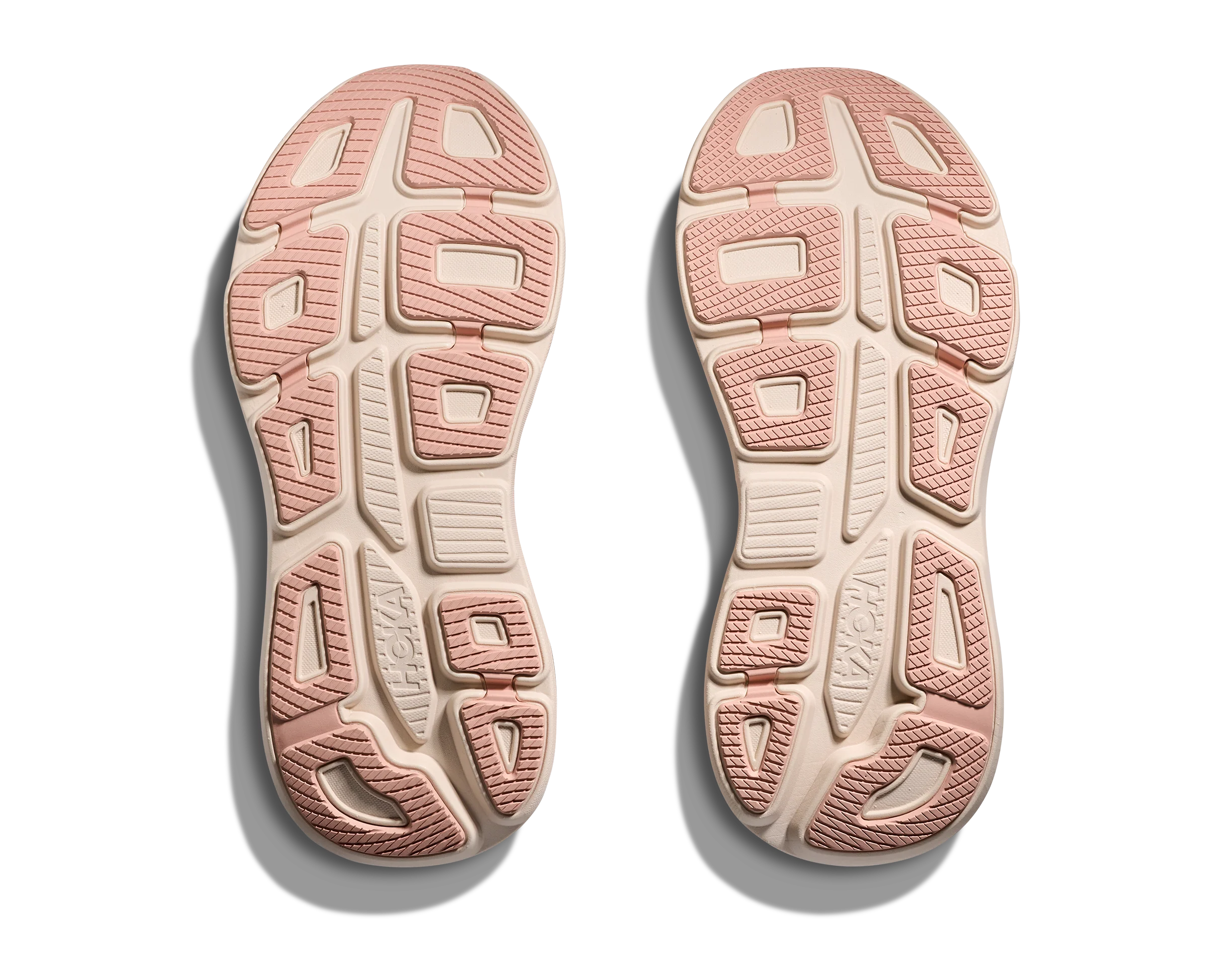 Hoka Womens Bondi 9 - Rose Latte/Rose Cream - Neutral - AW25 - Image 8