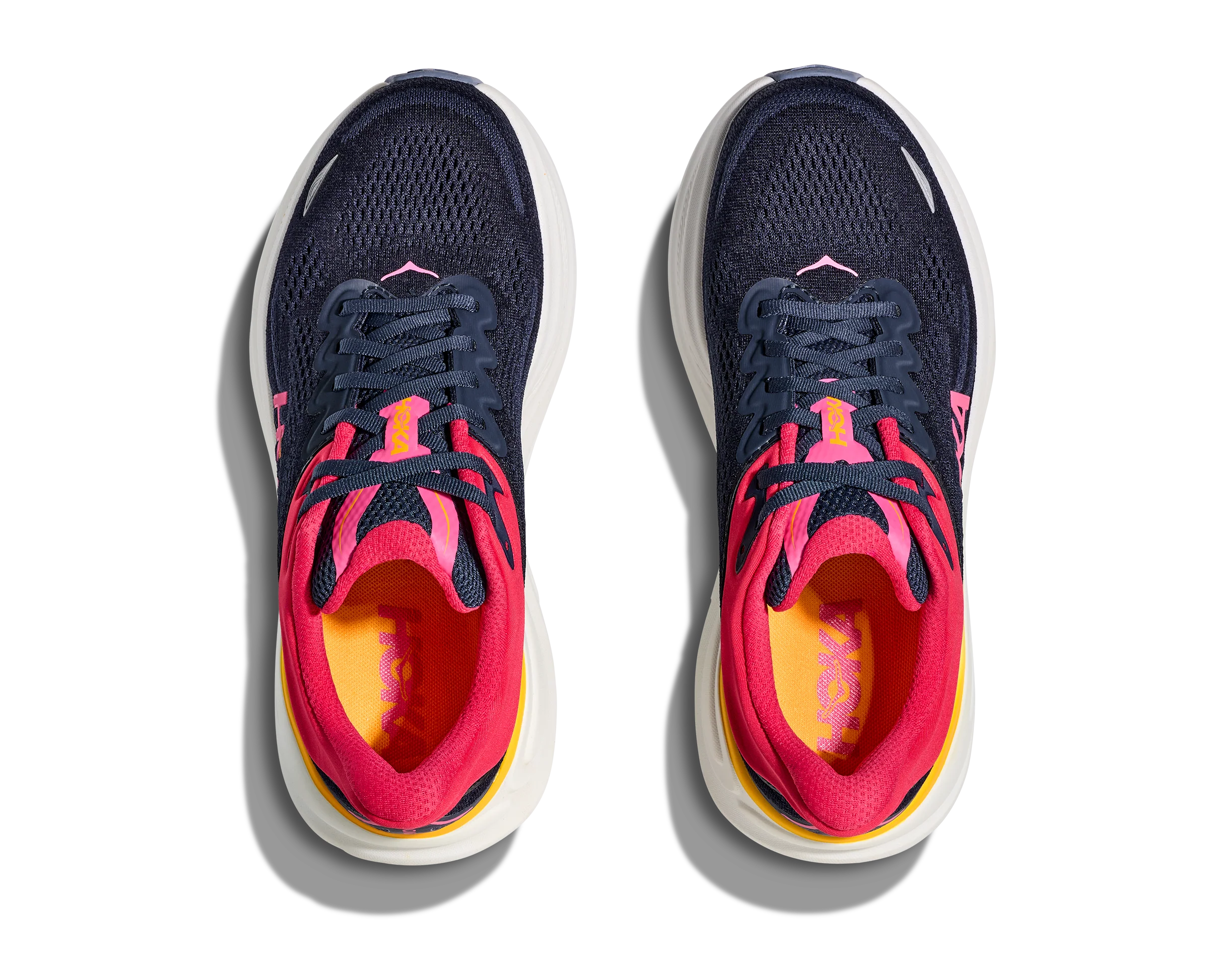 Hoka Womens Bondi 9 - Varsity Navy/Nautical Dusk - Neutral - SS25 - Image 3