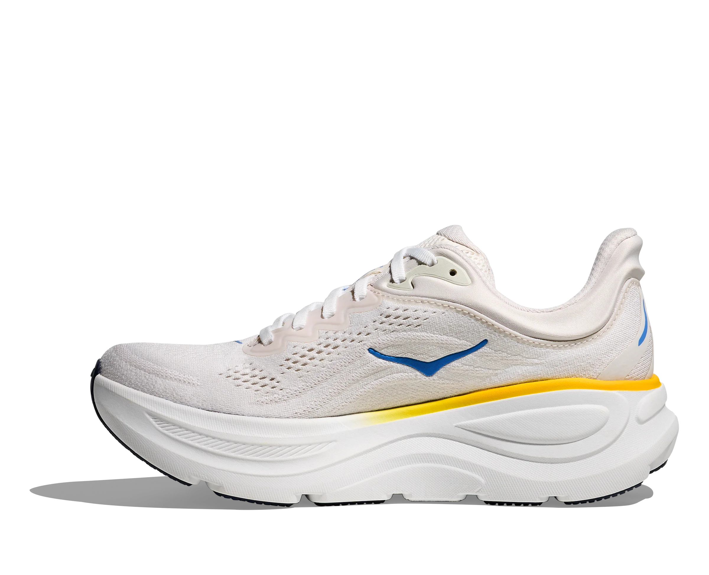 Hoka Womens Bondi 9 - White/Grout - Neutral - AW25 - Image 3
