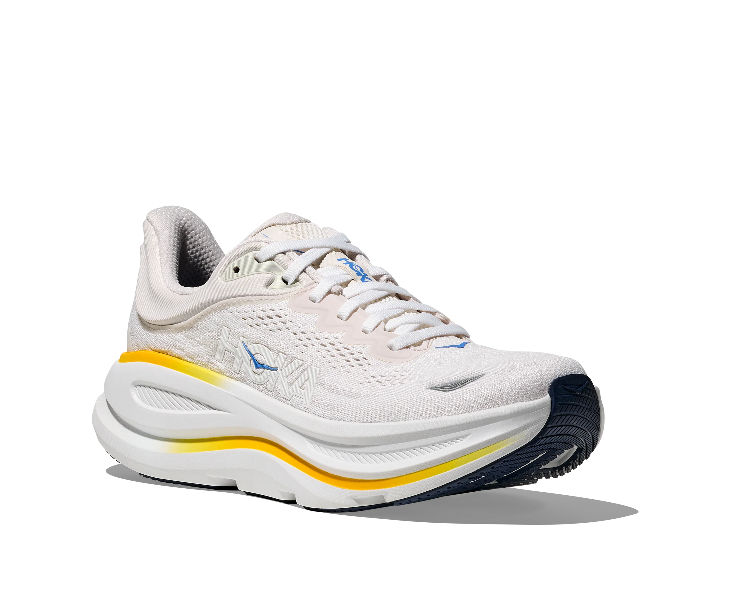 Hoka Womens Bondi 9 - White/Grout - Neutral - AW25 - Image 5
