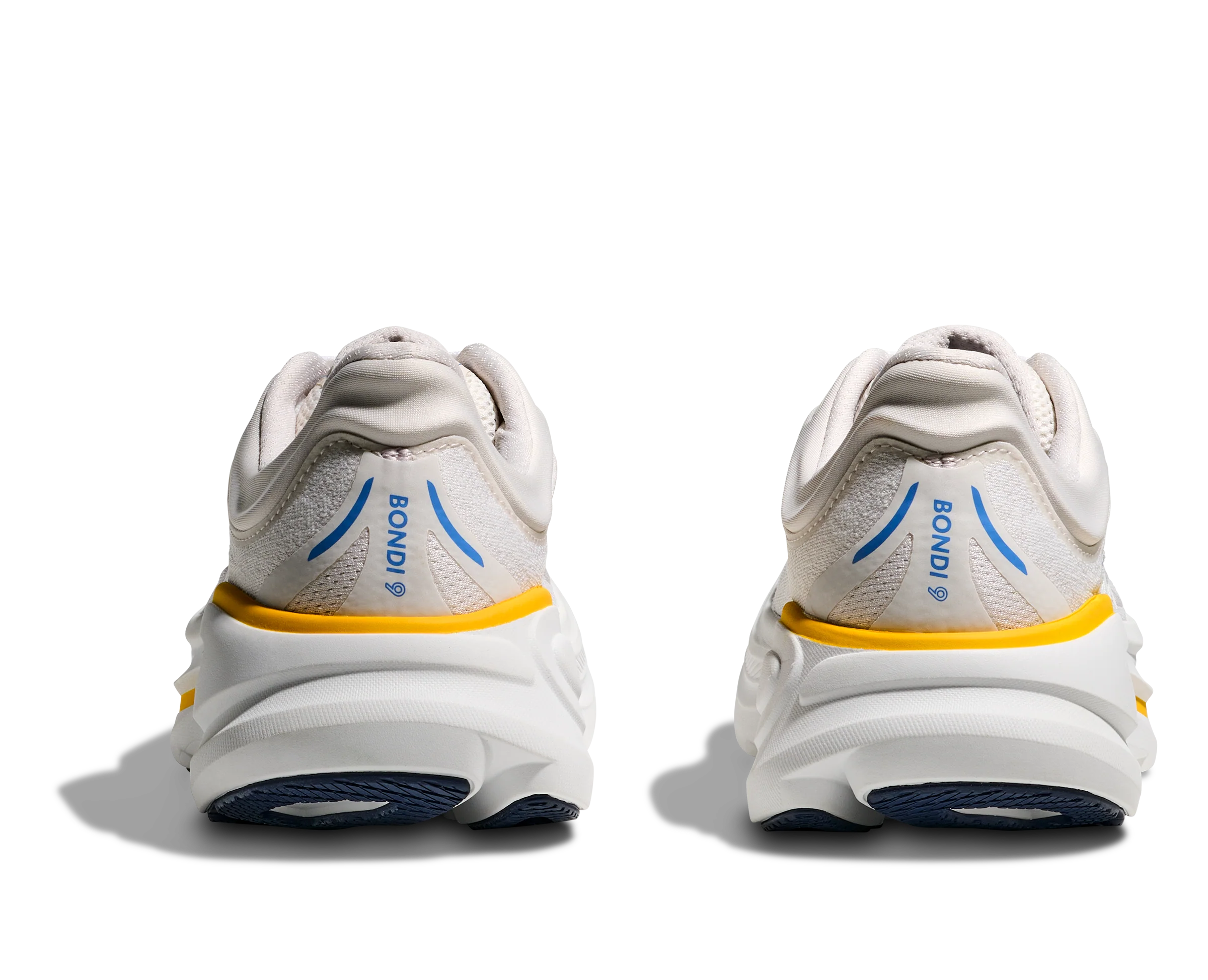 Hoka Womens Bondi 9 - White/Grout - Neutral - AW25 - Image 9