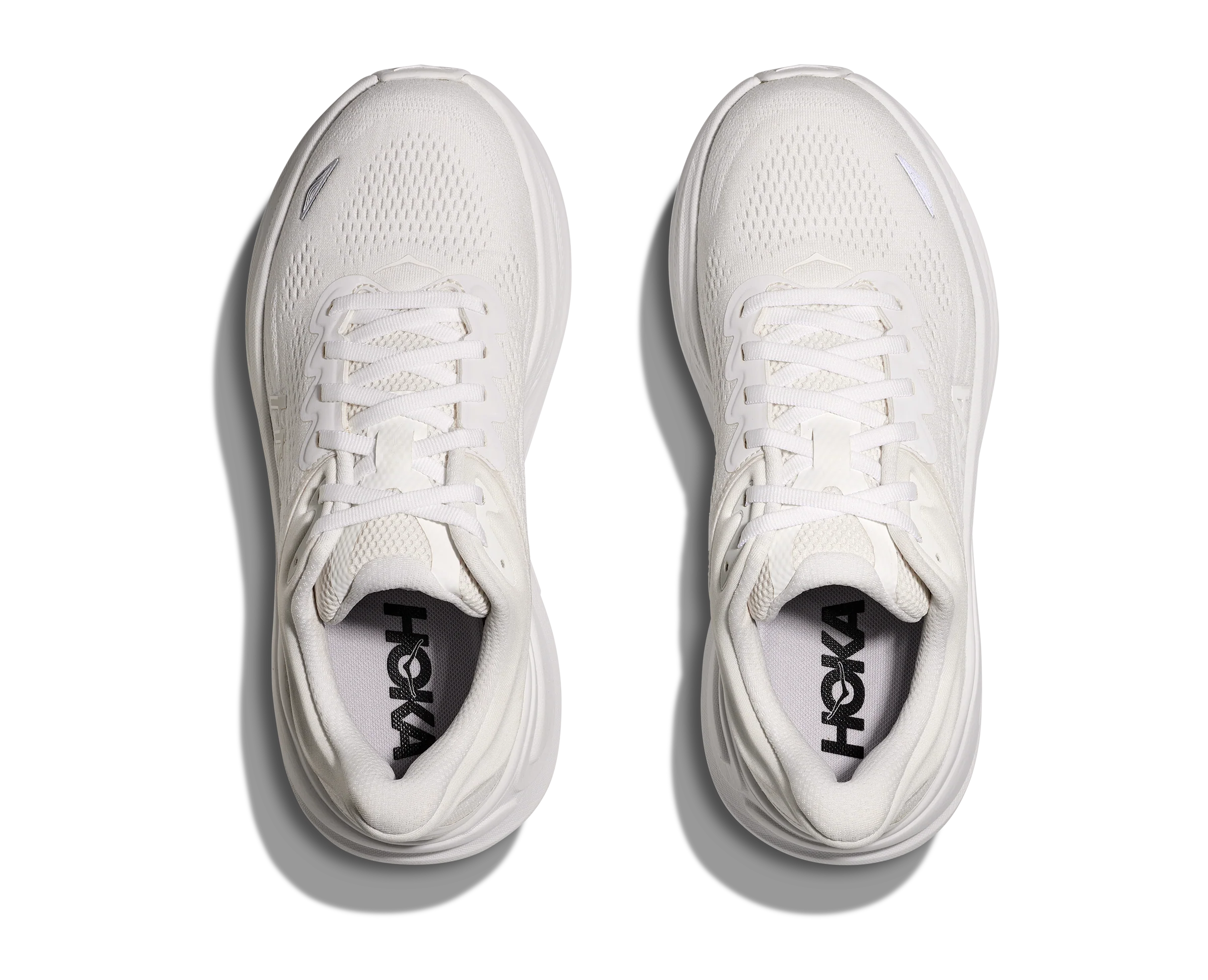 Hoka Womens Bondi 9 - White/White - Neutral - SS25 - Image 3