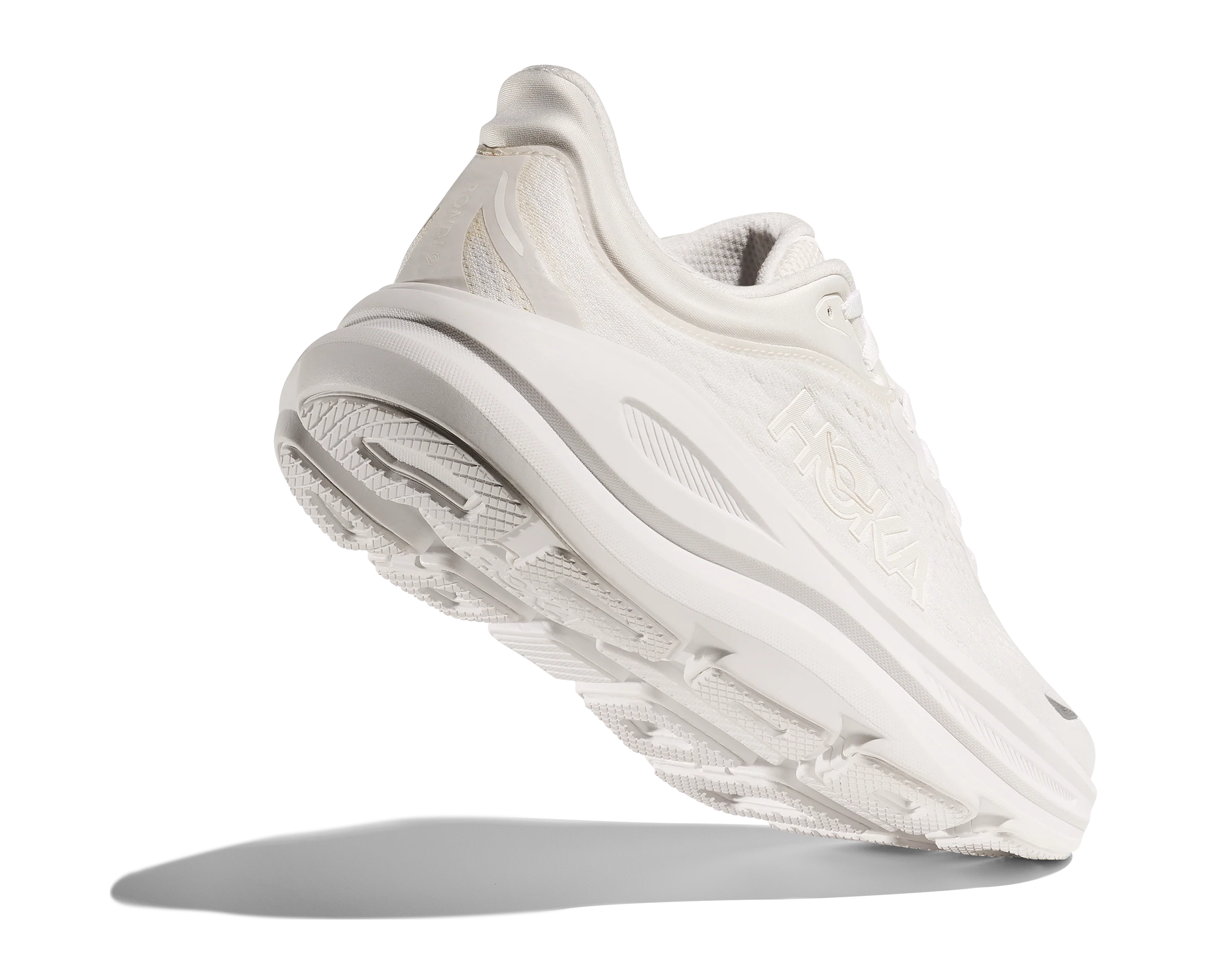 Hoka Womens Bondi 9 - White/White - Neutral - SS25 - Image 5