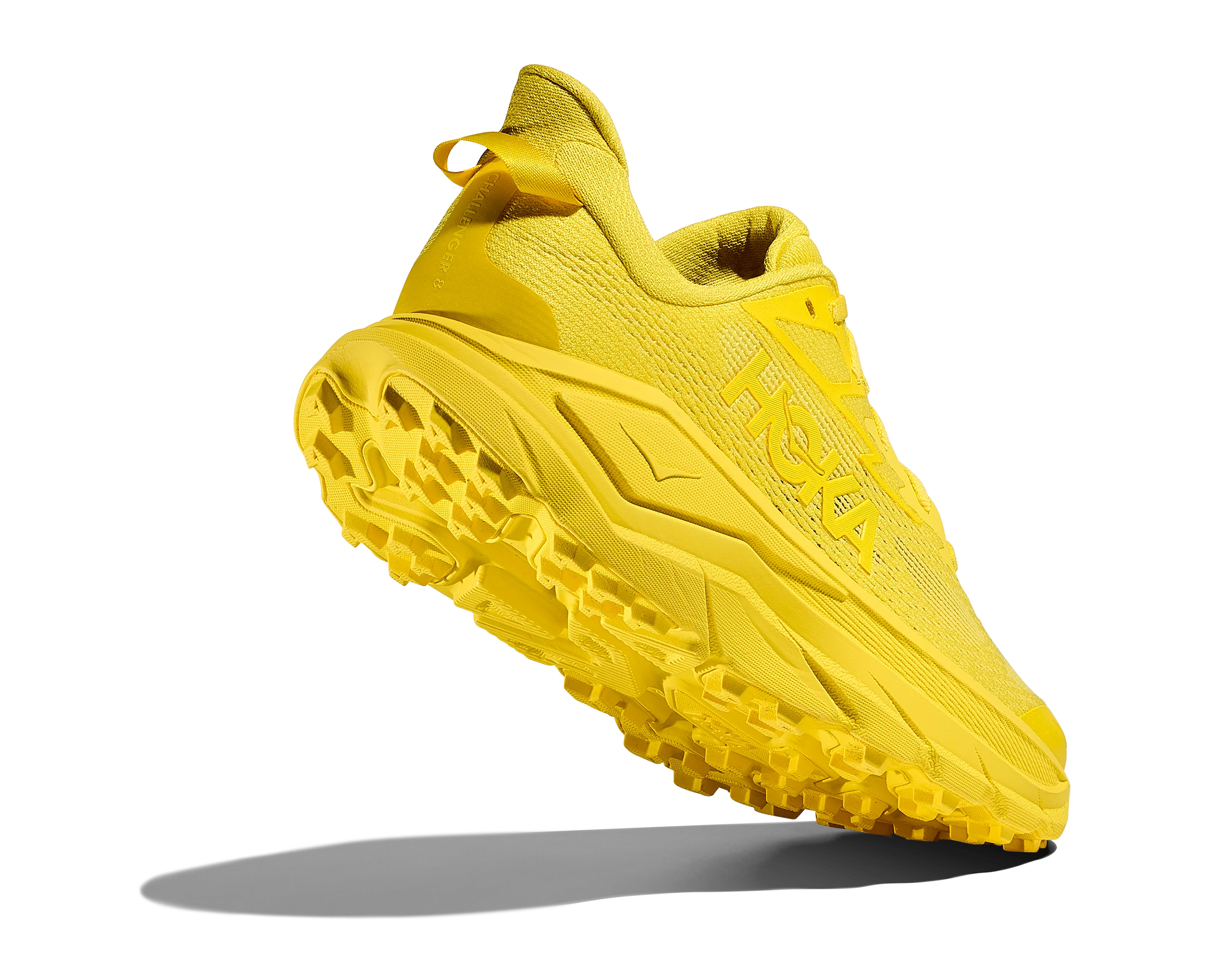 Hoka Womens Challenger 8 - Electric Lemon/Electric Lemon - Trail - SS26 - Image 3