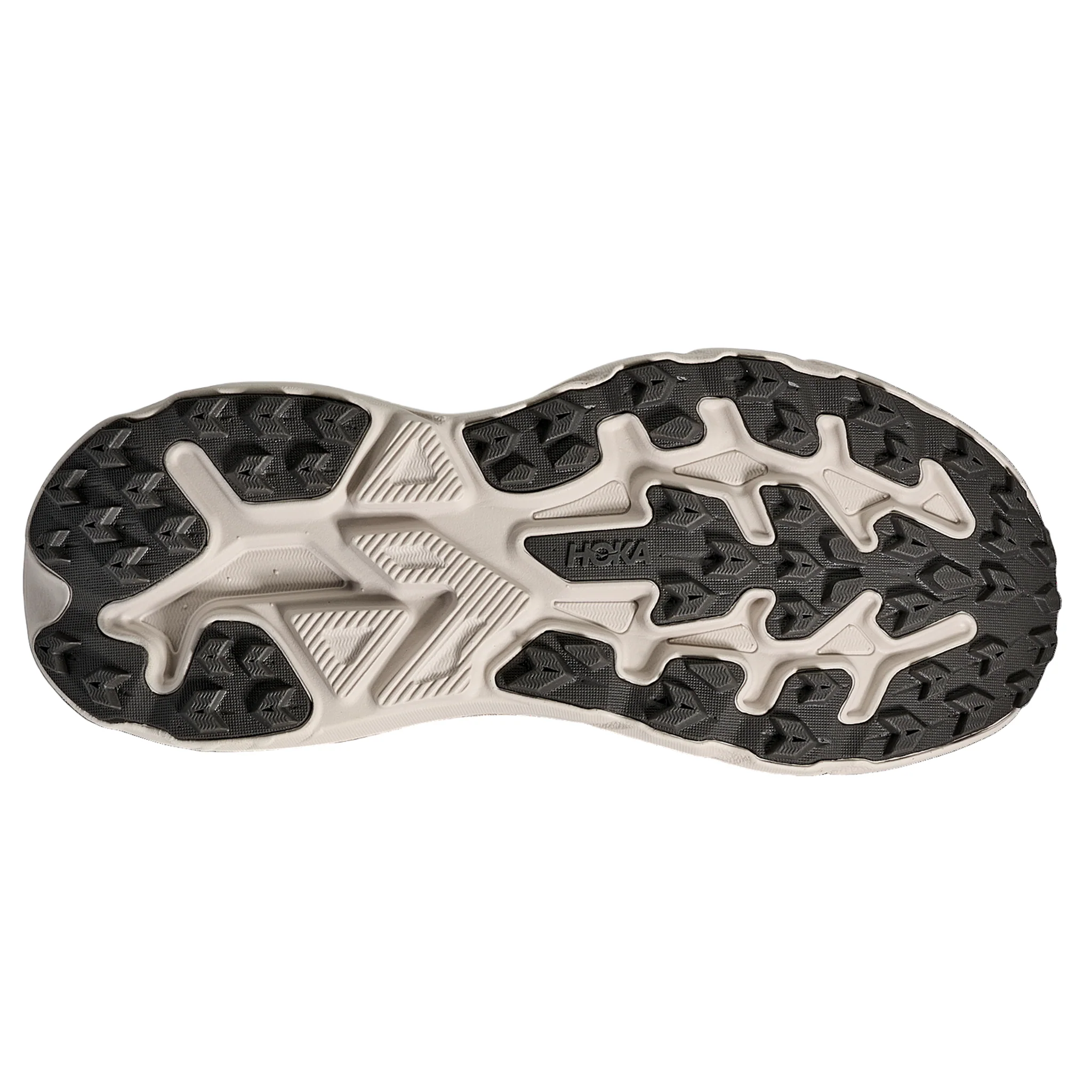 Hoka Womens Challenger 8 - Stucco/Asphalt Grey - Trail - SS26 - Image 2
