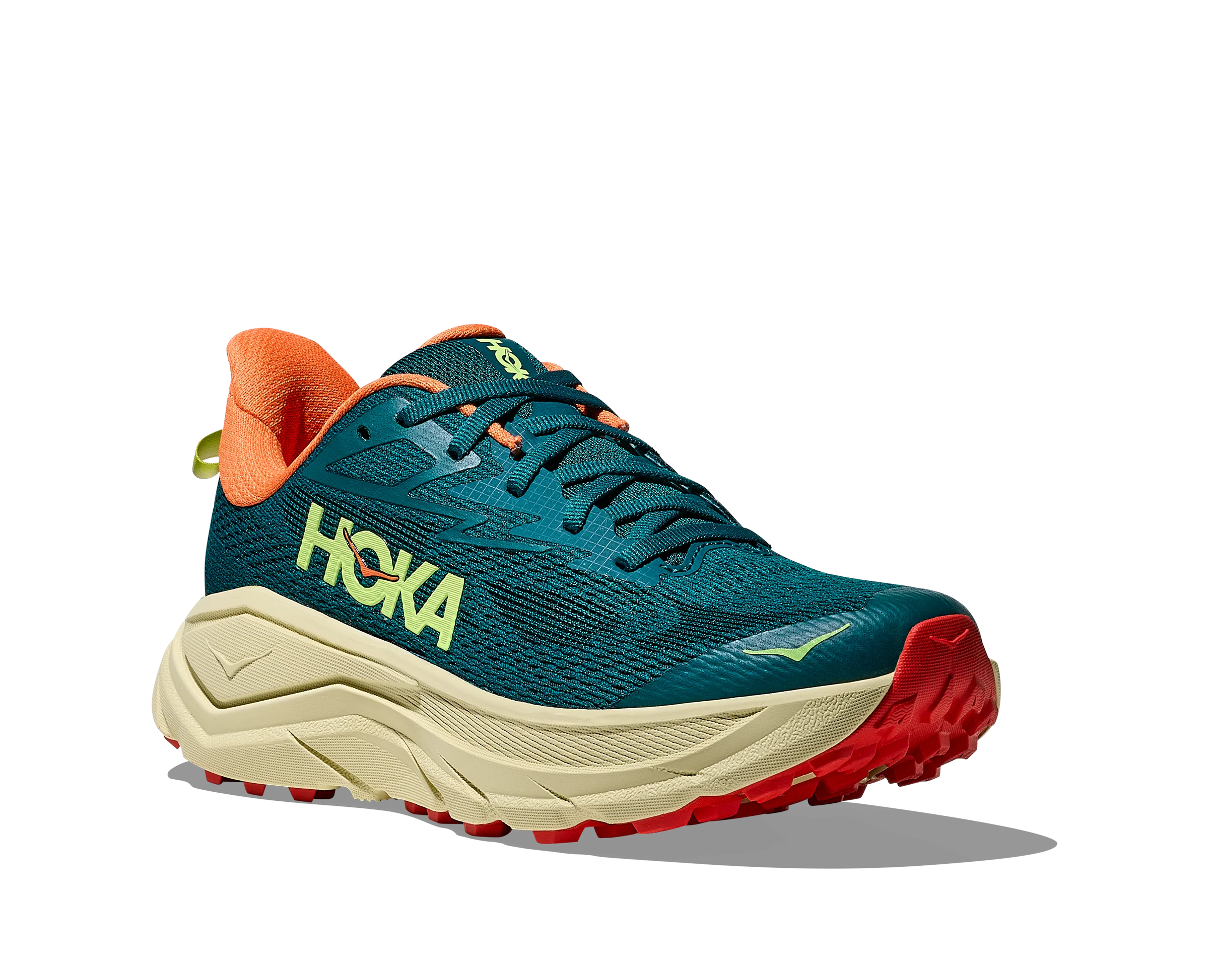 Hoka Womens Challenger 8 - Tidal Wave/Pampas Grass - Trail - SS26 - Image 8