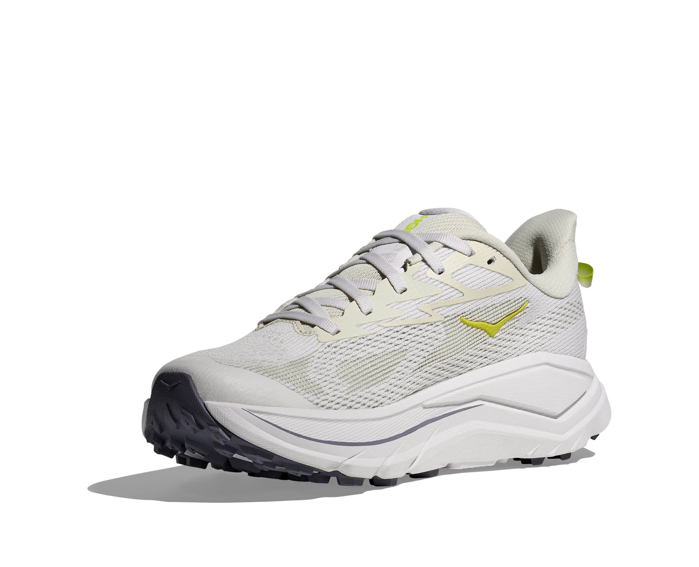 Hoka Womens Challenger 8 - White/Neon Hoka Citrus - Trail - AW25 - Image 4