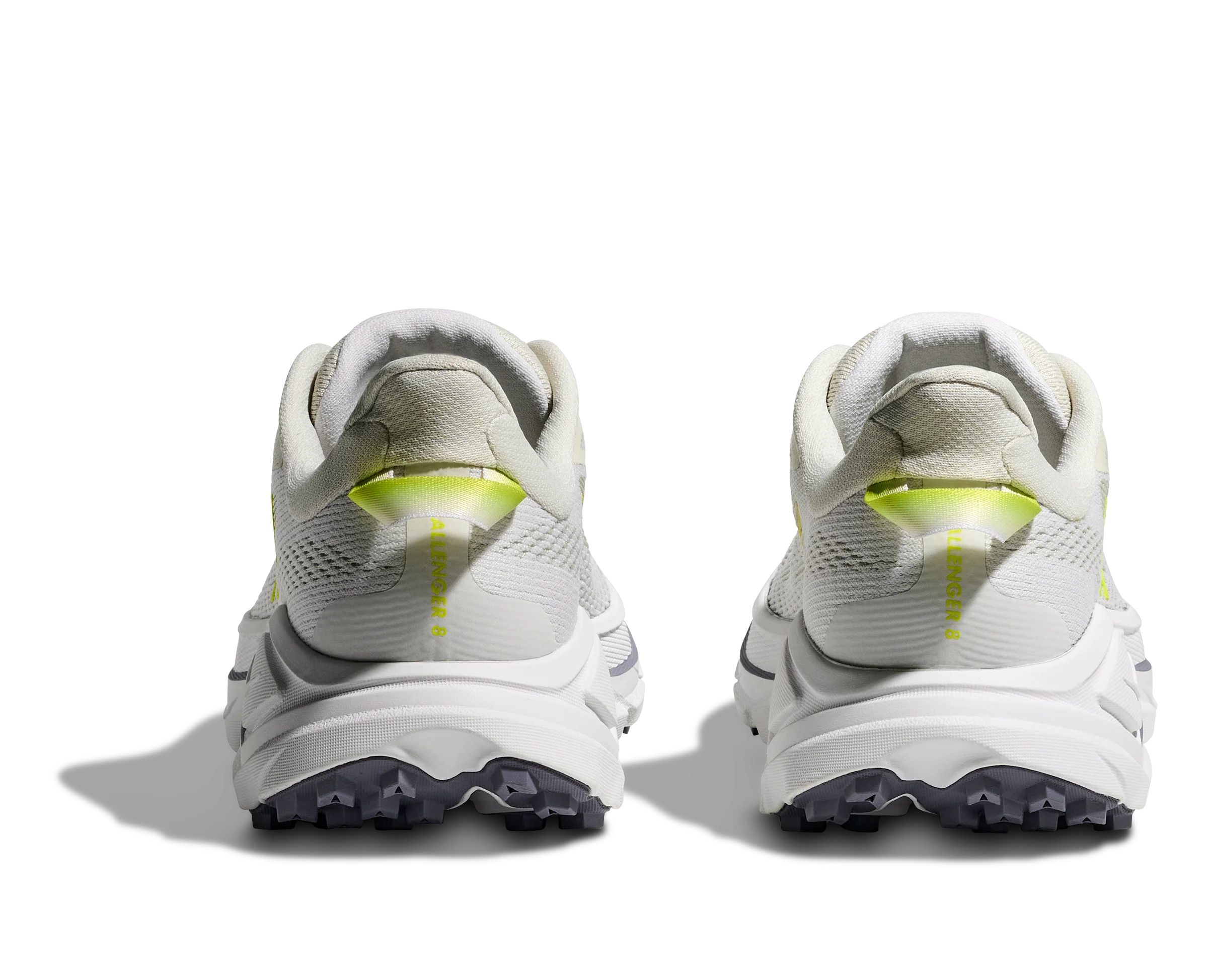 Hoka Womens Challenger 8 - White/Neon Hoka Citrus - Trail - AW25 - Image 6