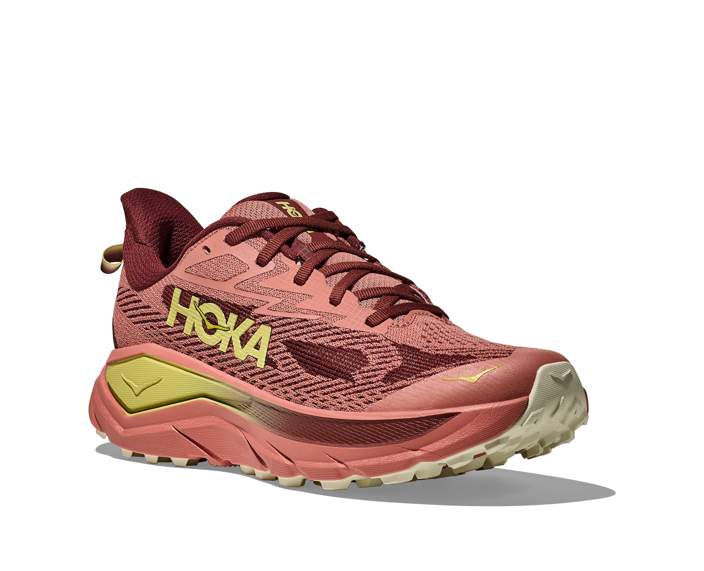 Hoka Womens Challenger 8 Wide - D Width - Blush/Cedar - Trail - AW25 - Image 5