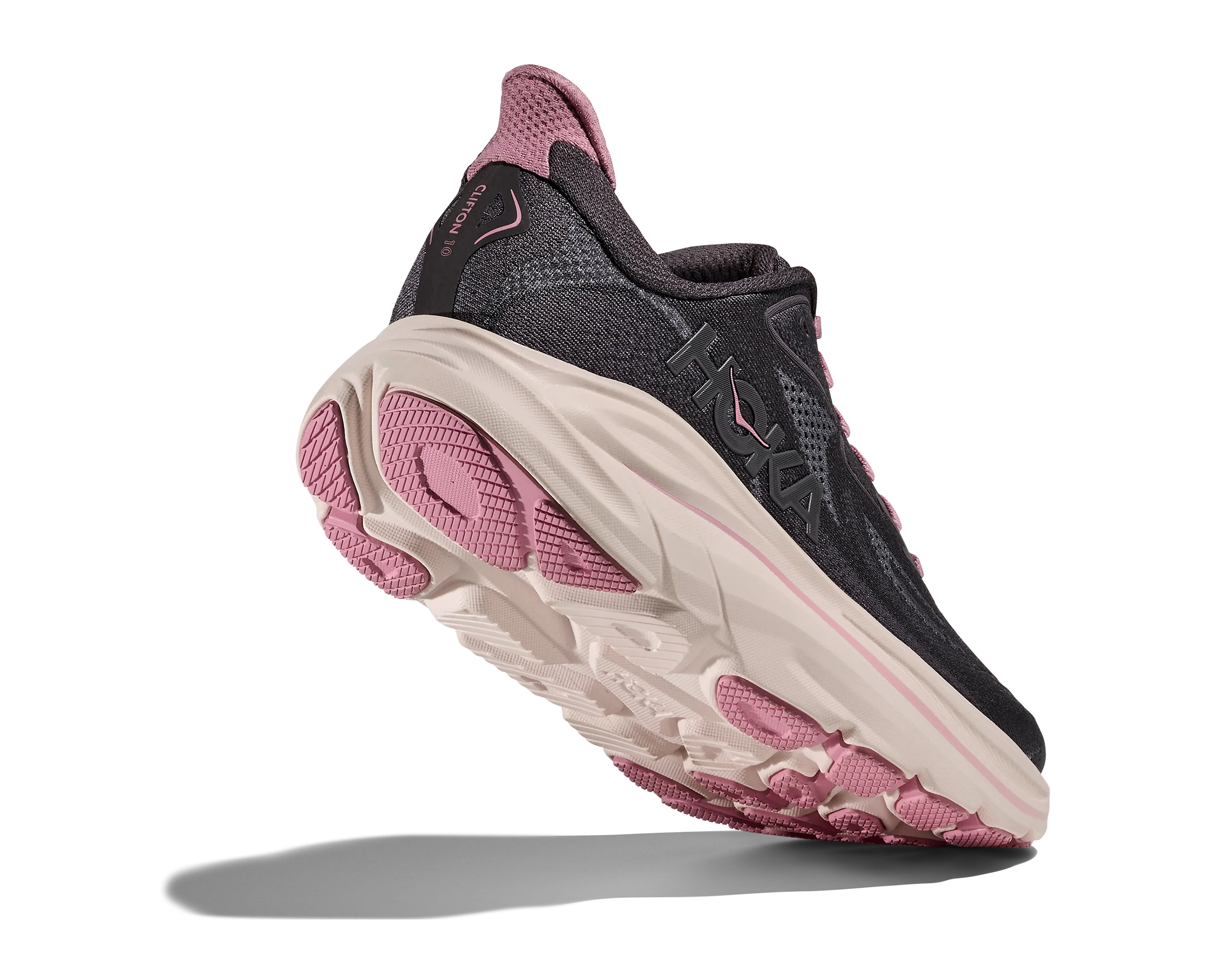 Hoka Womens Clifton 10 - Galaxy/Dried Rose - Neutral - SS26 - Image 4
