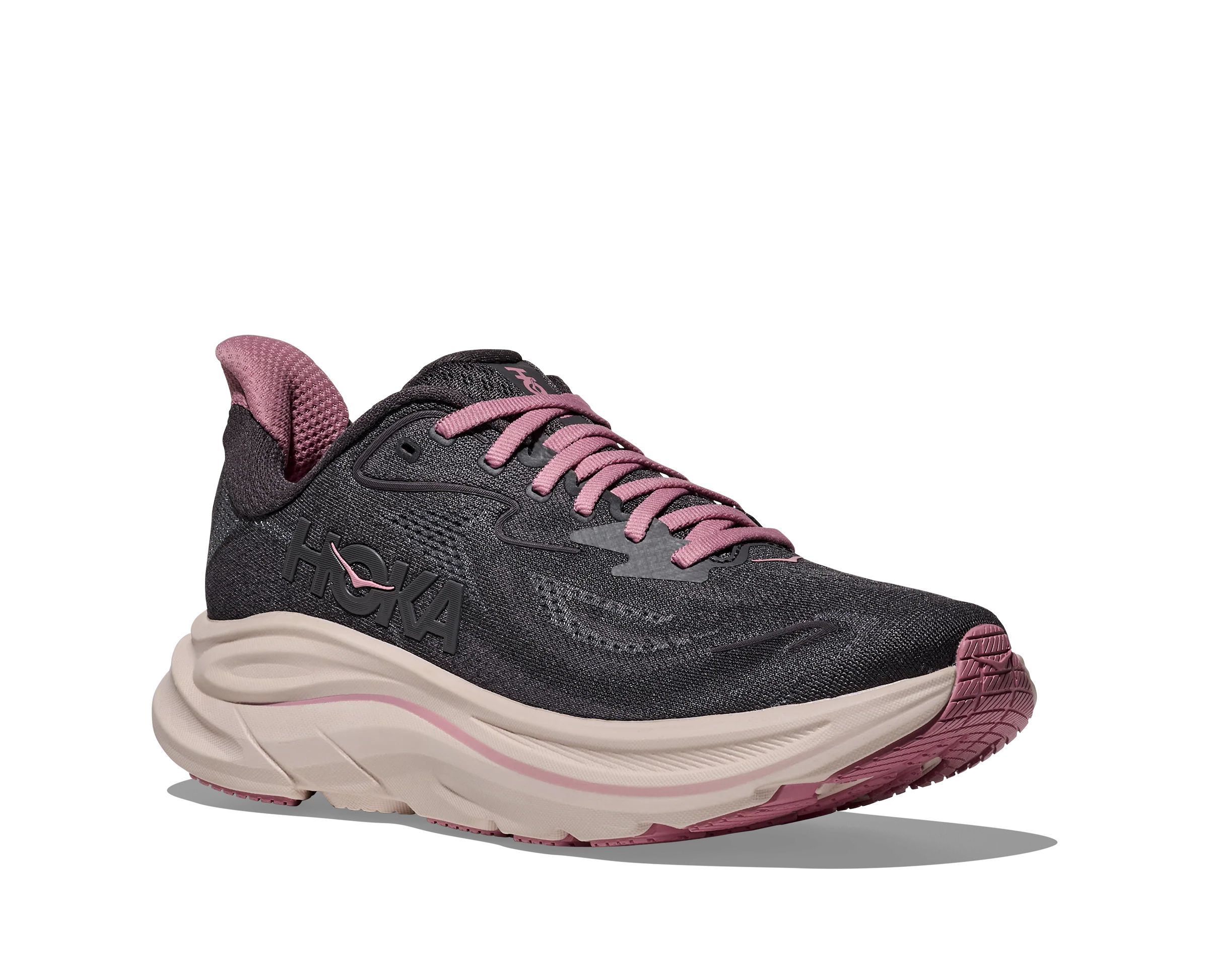 Hoka Womens Clifton 10 - Galaxy/Dried Rose - Neutral - SS26 - Image 5